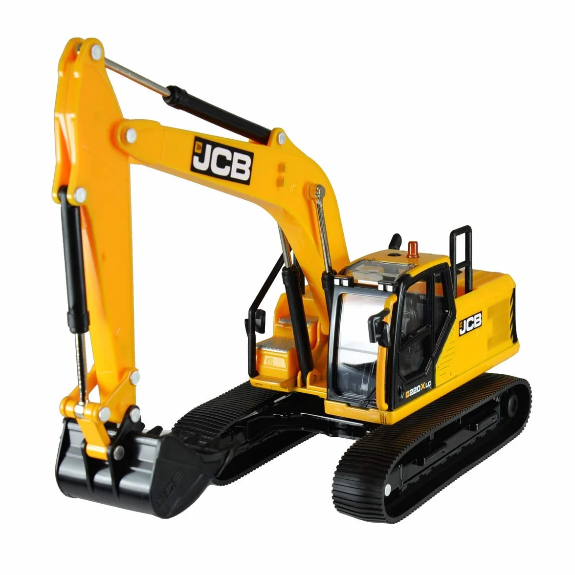 Britains JCB Farm Tomy Toys - koparka - 1:32 220X - kolekcjonerska zabawka ciągnikowa - skala 1:32 zabawki rolnicze - odpowiednie dla kolekcjonerów i dzieci - 3 lata Plus, 43211
