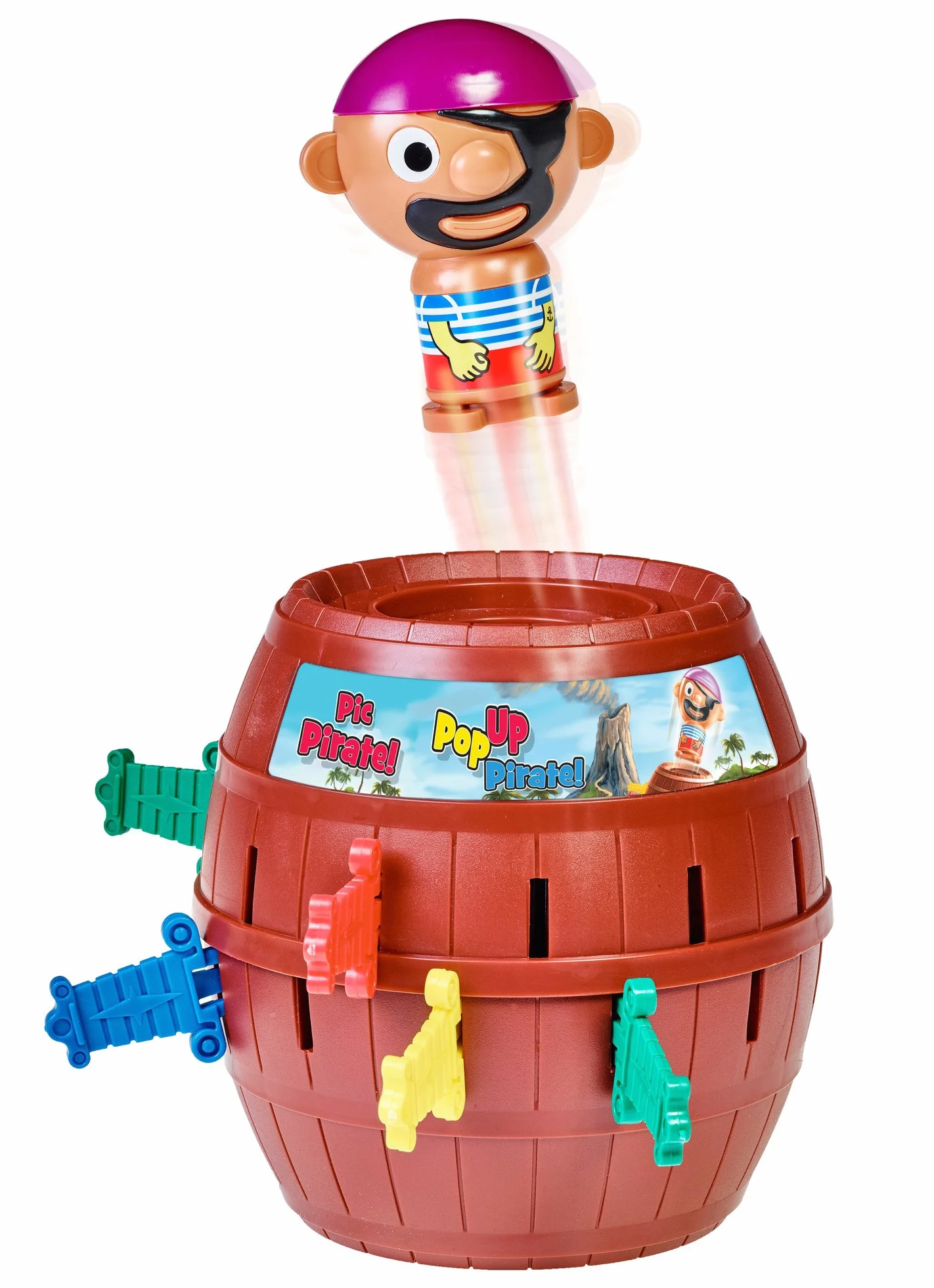 TOMY Pop Up Pirate Classic Children's Action Board Game for Kids 4-8 Years Old