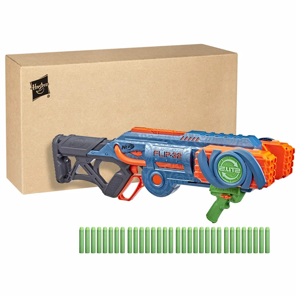 Nerf Elite 2.0 Flipshots Flip-32 Blaster, 32-dart Capacity