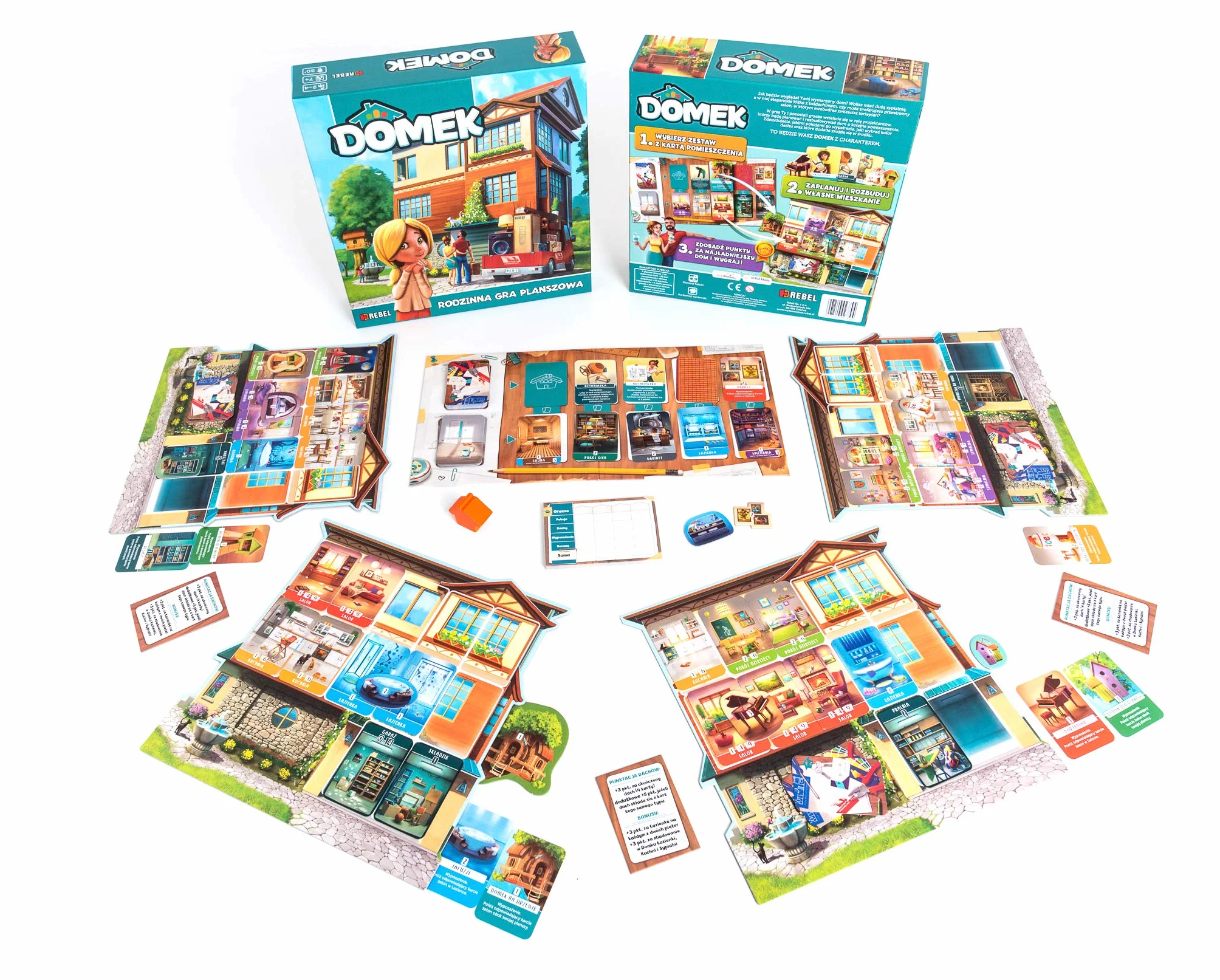 Asmodee, Gra planszowa, Domek
