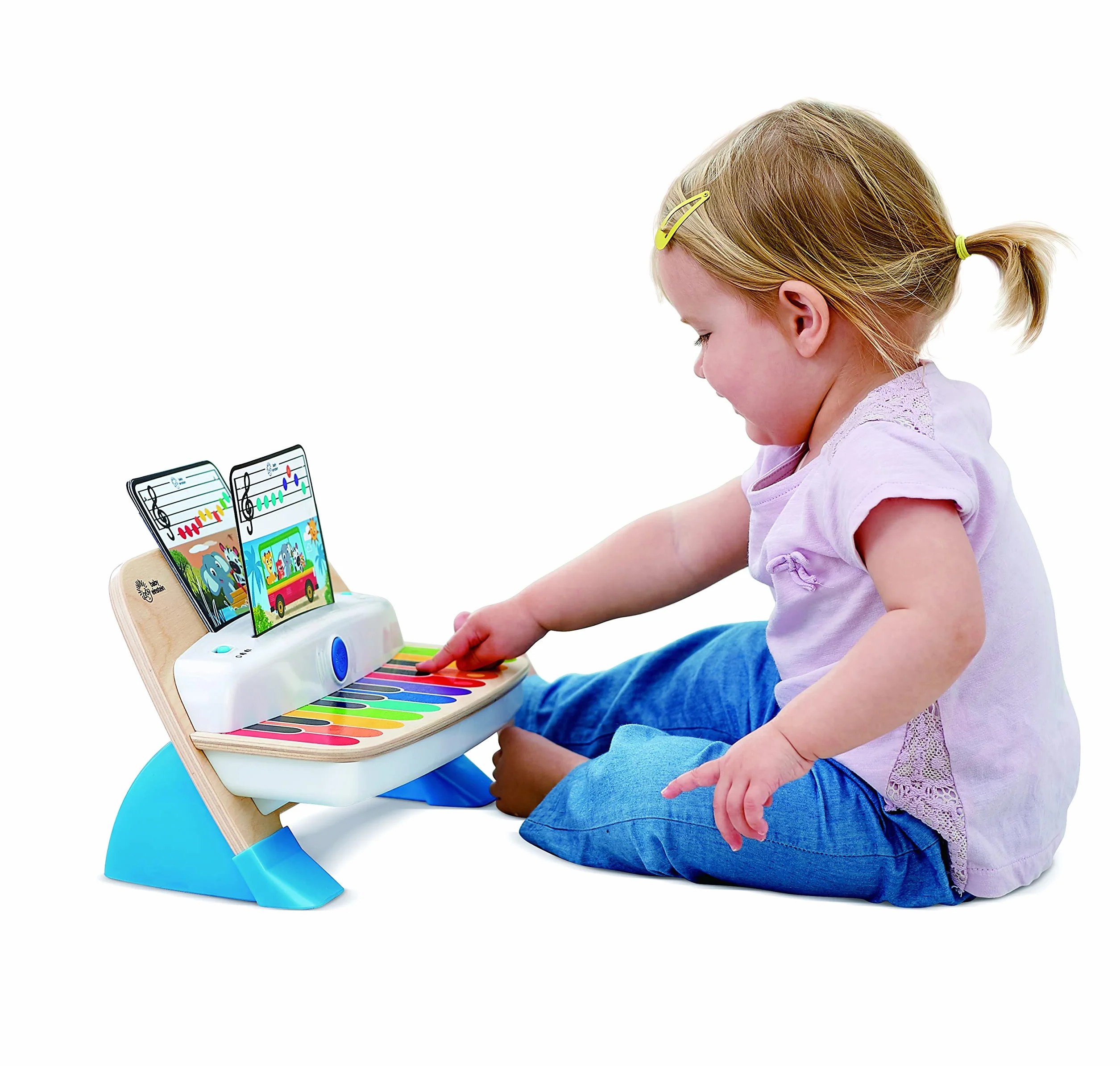 Hape Baby Einstein Magic Touch Drewniany Fortepian 11-klawiszowy Zabawka Muzyczna dla Malucha 6m+