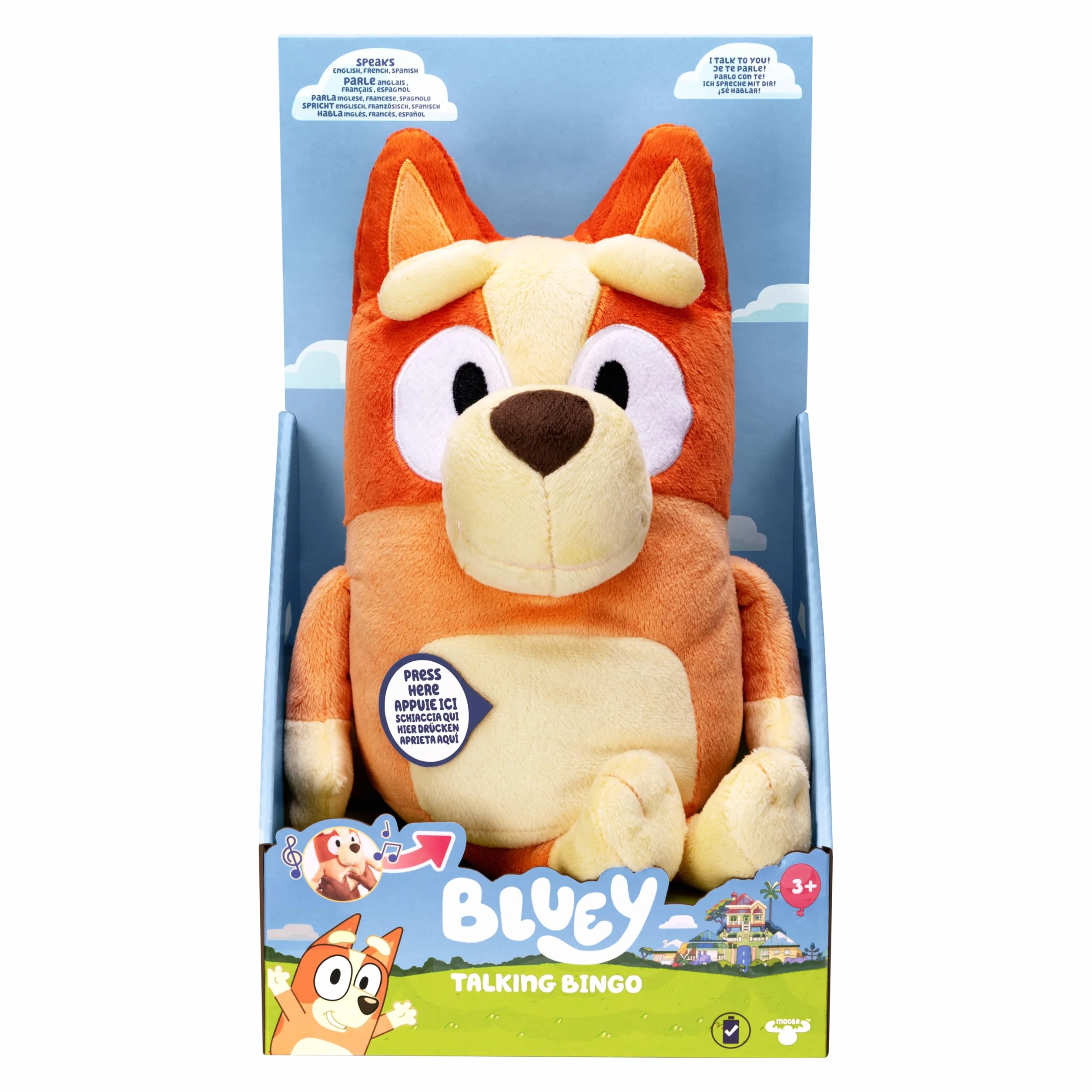 MOOSE TOYS LTD A2303701 Plusz, wielokolorowy