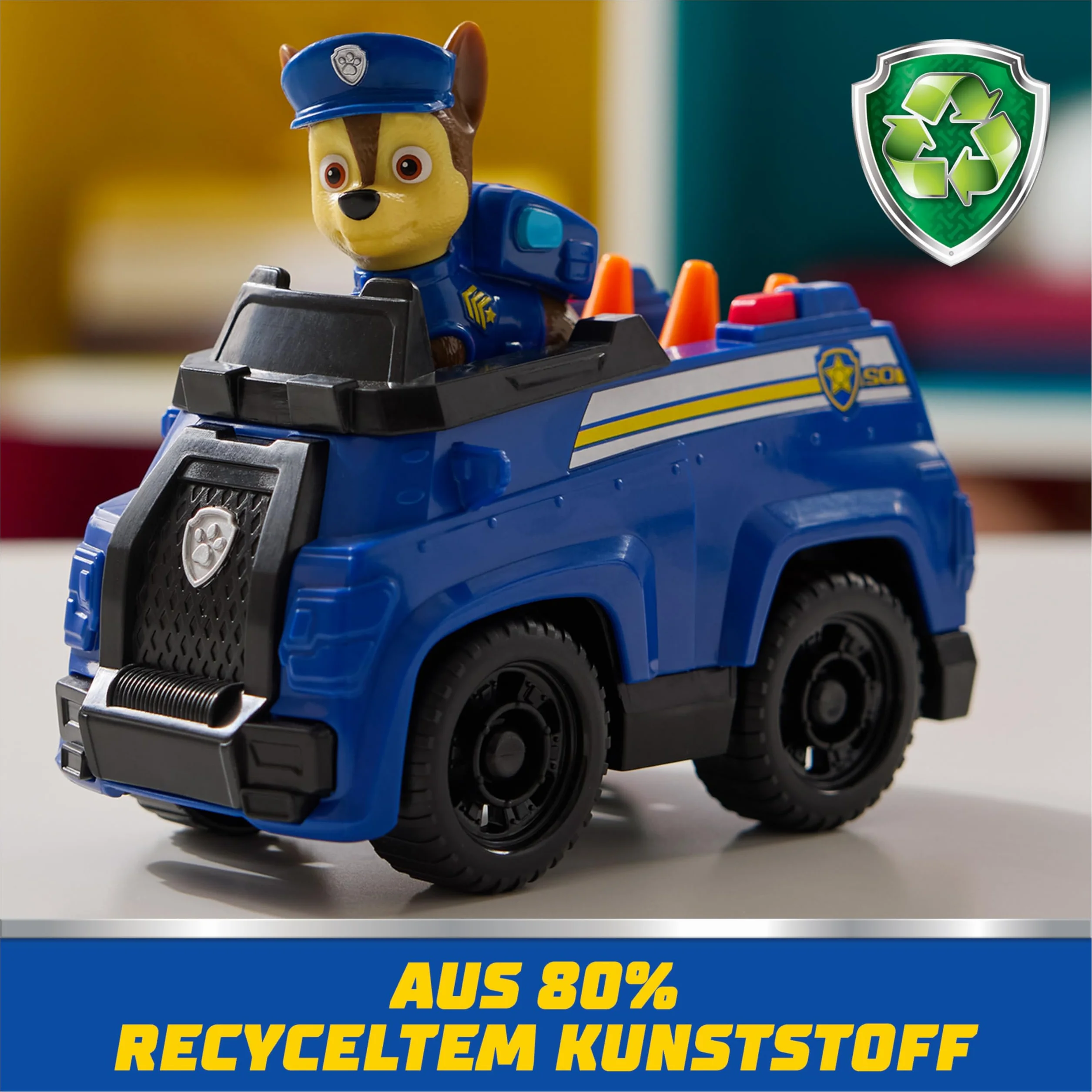 Psi Patrol: Pojazd Podstawowy Chase (Solid)