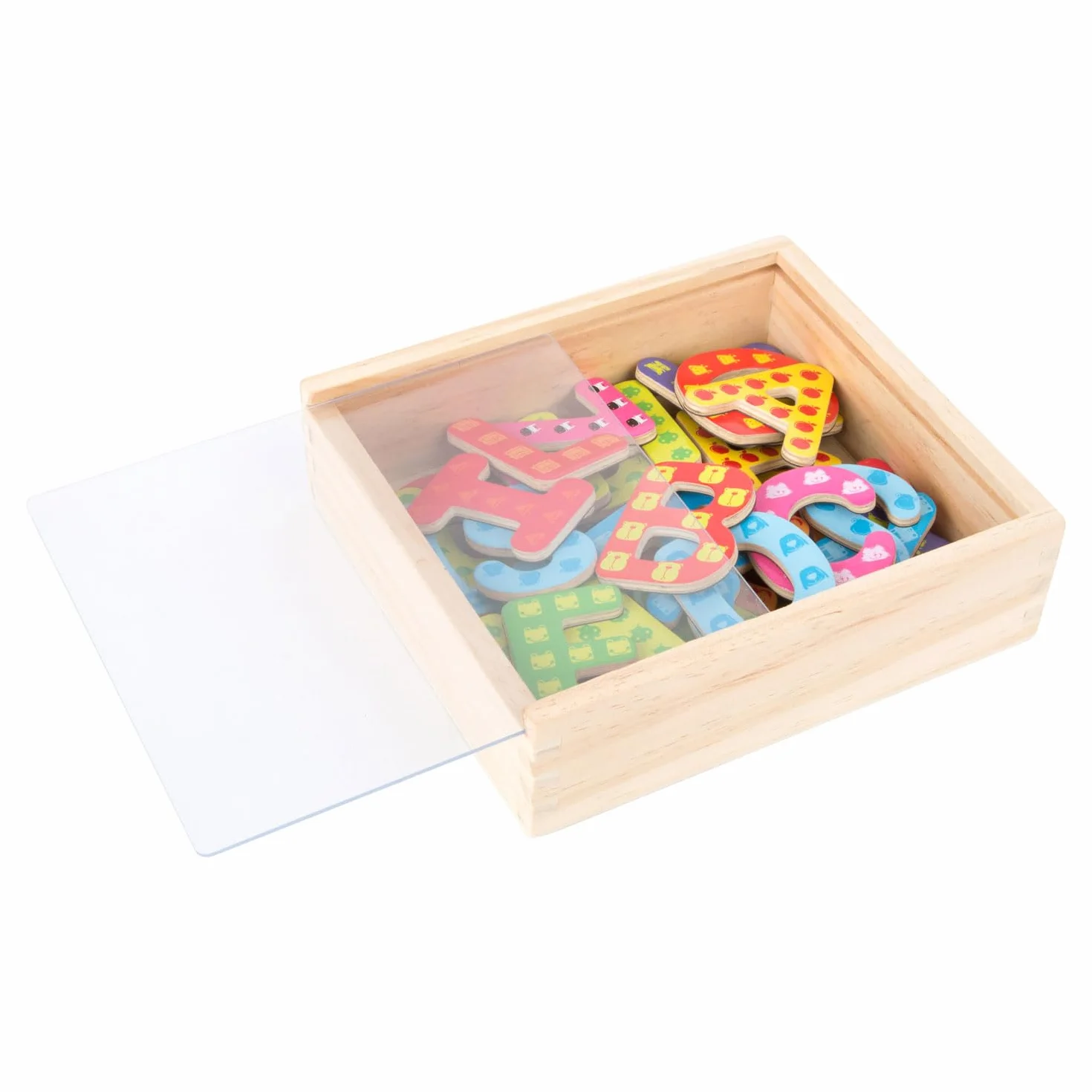 Bunte Magnetbuchstaben