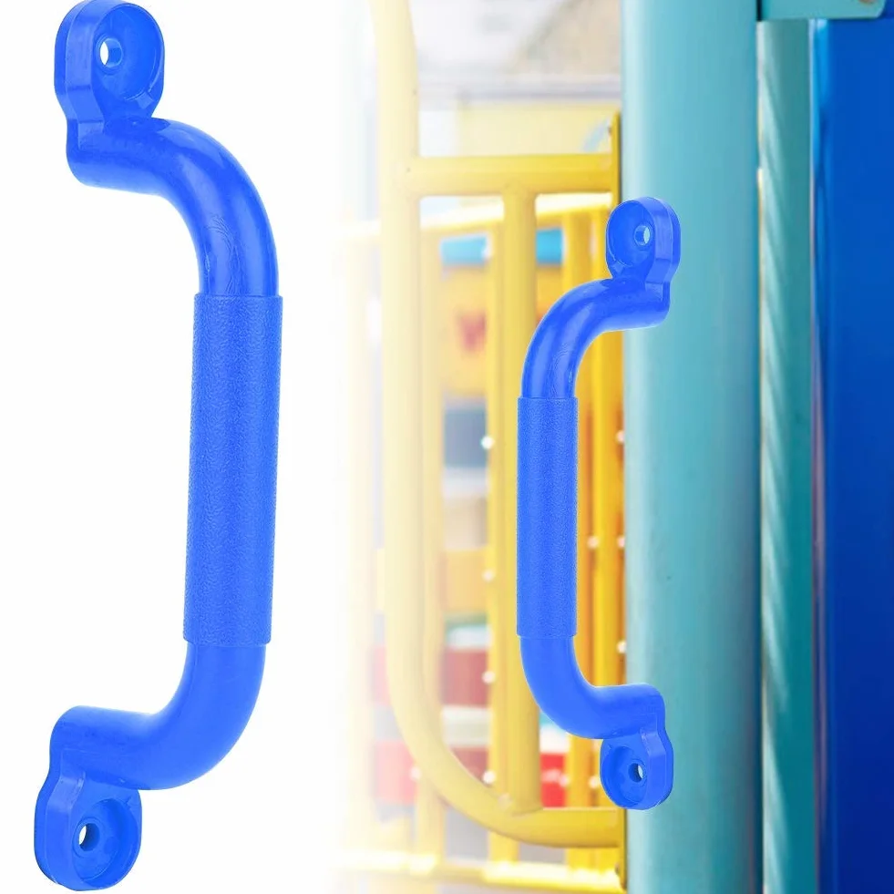 Antypoślizgowe plastikowe uchwyty zabezpieczające na plac zabaw dla dzieci (Blue)