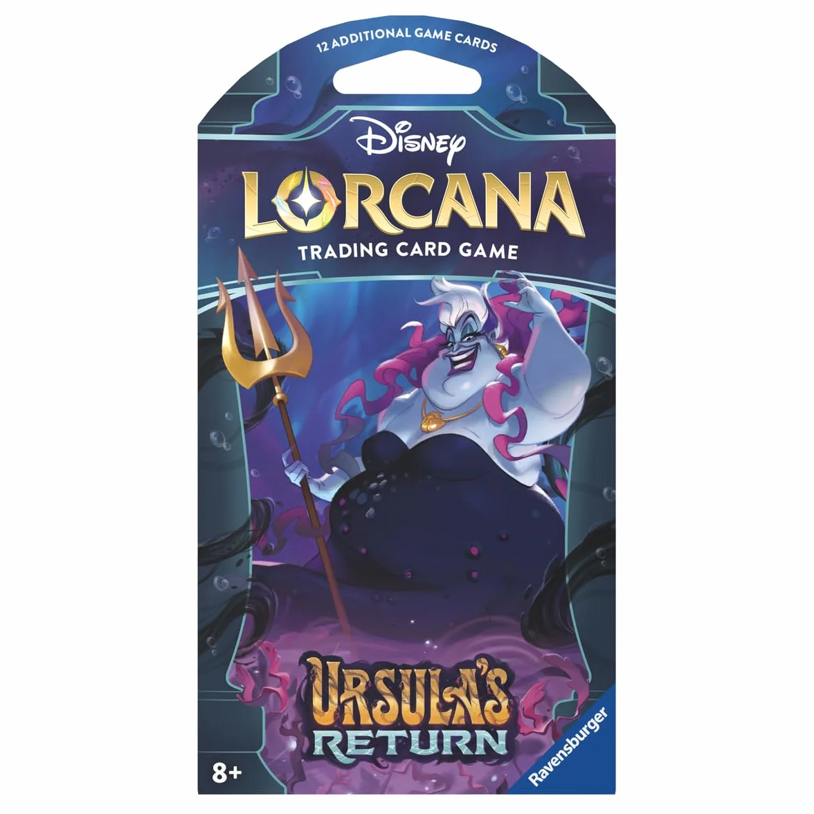 Ravensburger Disney Lorcana TCG: Urszula Booster Pack Back Pack od 8 lat