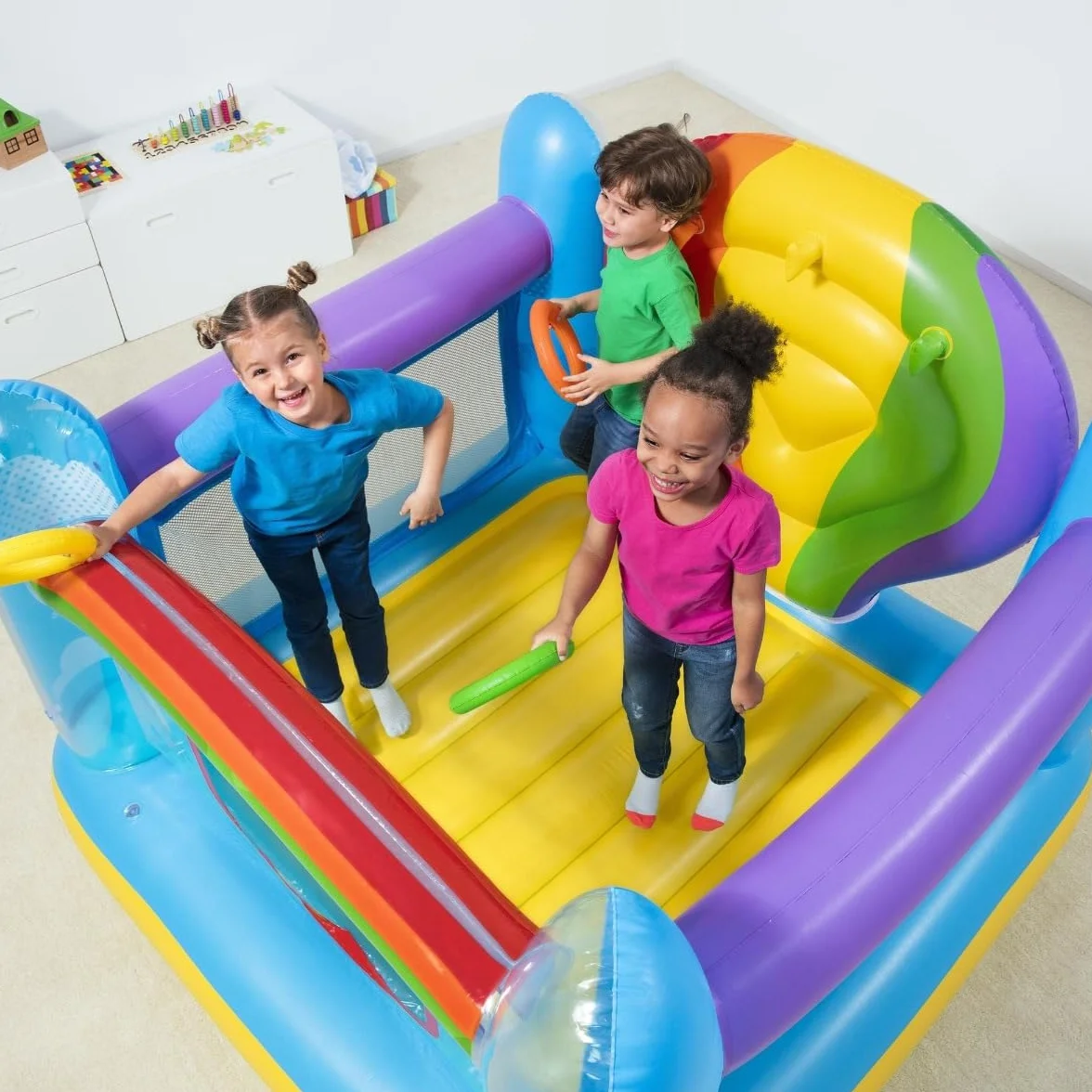 Bestway 1052269Xxx21 Up, In & Over™ 69" X 68" X 54"/1.75M X 1.73M X 1.37M Hot Air Balloon Bouncer