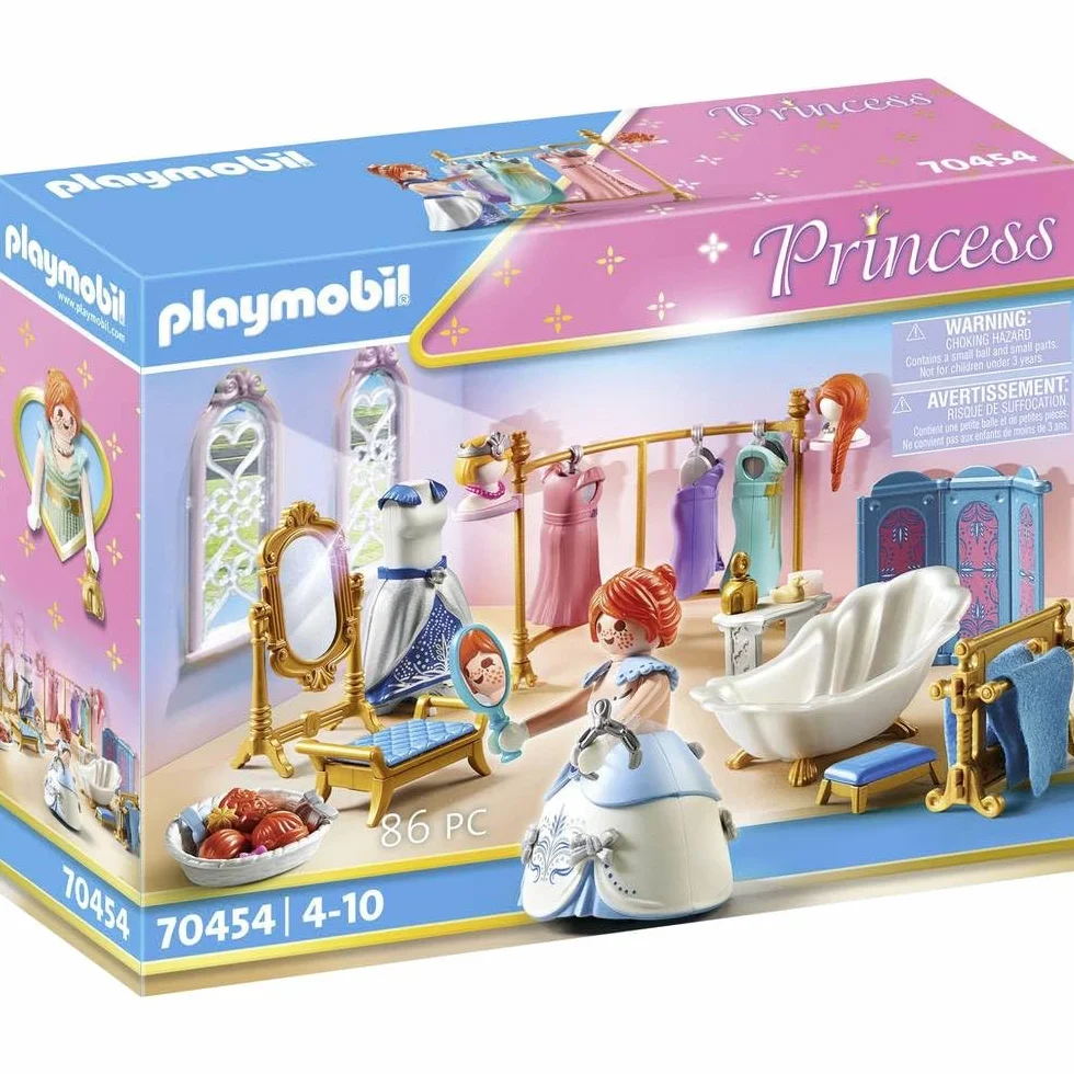 PLAYMOBIL Princess 70454 Garderoba z wanną, od 4 lat