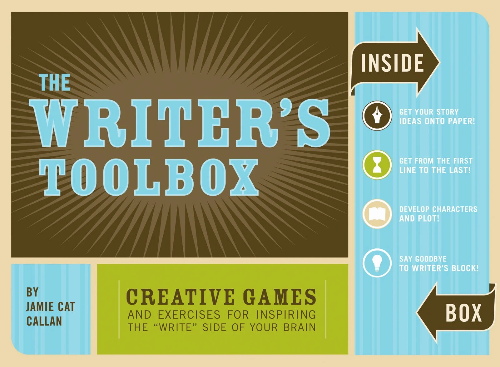 The Writer's Toolbox: Creative Games and Exercises for Inspiring the 'Write' Side of Your Brain: (Writing Prompts, Writer Gifts, Writing Kit Gifts)