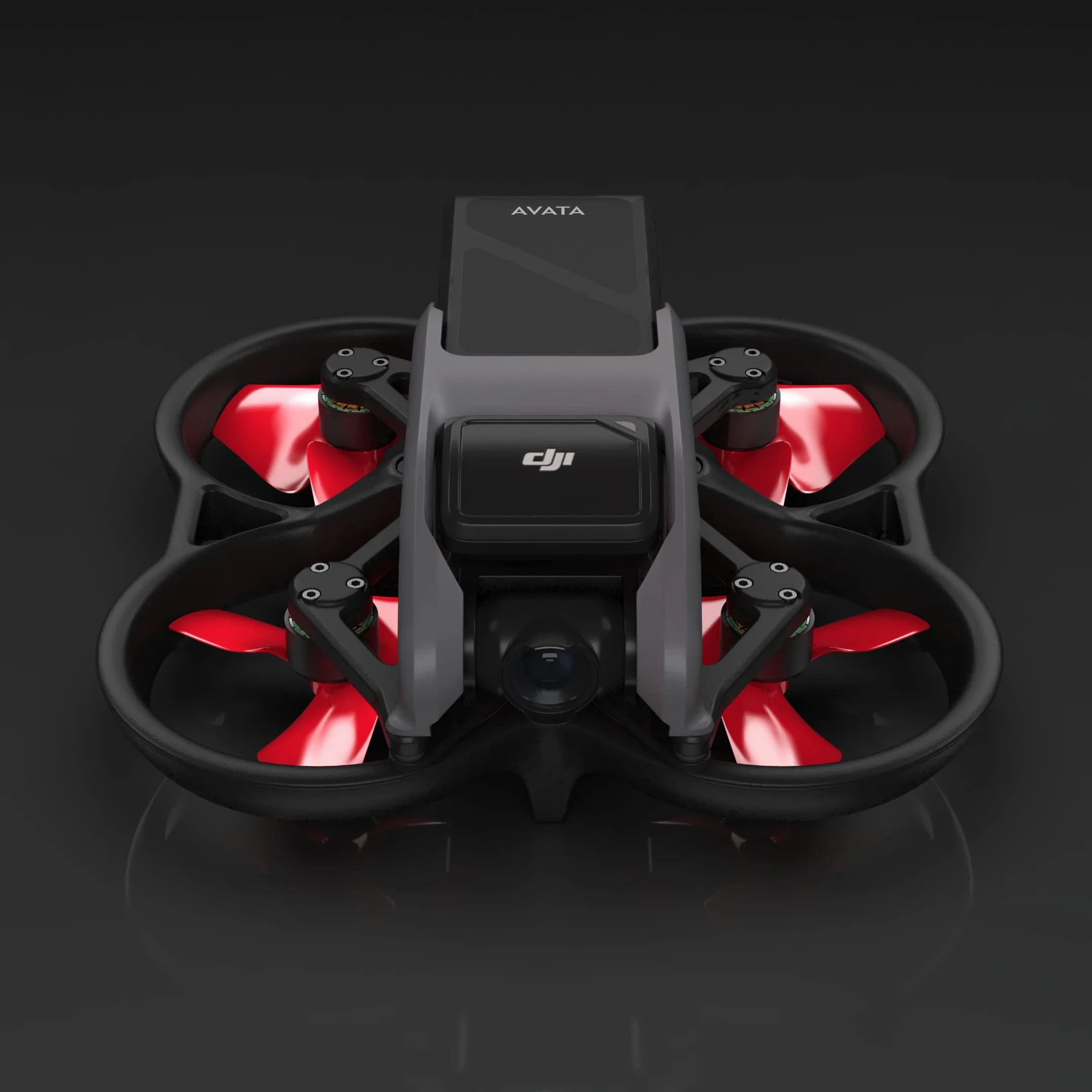Master Airscrew Śmigła 3-łopatowe Upgrade do DJI Avata - Czerwone, 4 sztuki
