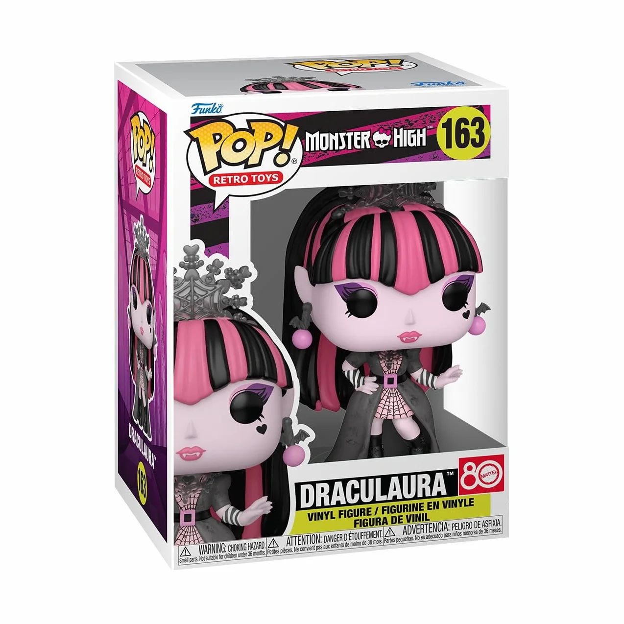 Funko Pop! Vinyl: Monster High - Draculaura - kolekcjonerska figurka winylowa - pomysł na prezent - oficjalny towar - zabawki dla dzieci i dorosłych - kreskówka - figurka kolekcjonerska