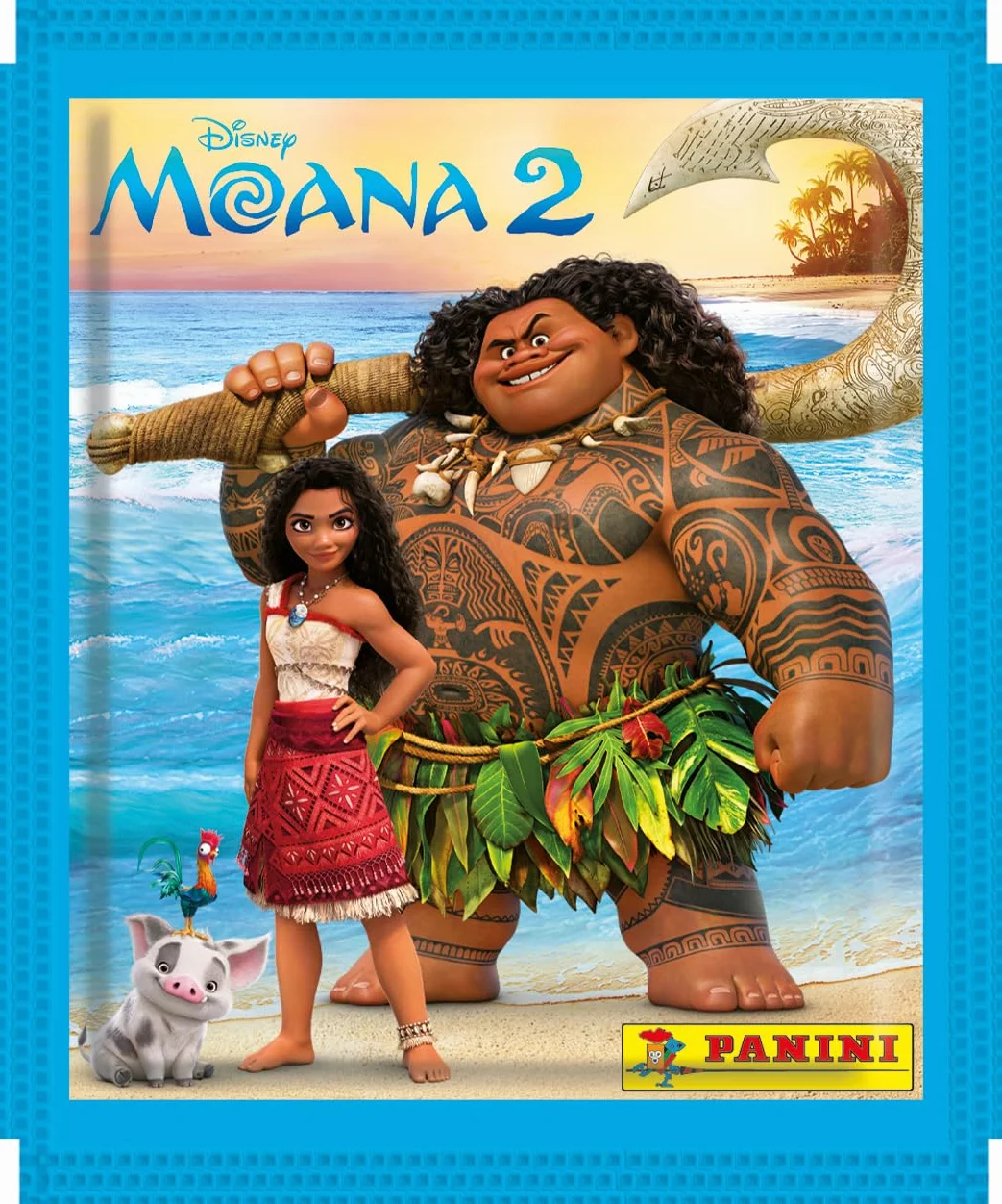 PANINI VAIANA 2 blister 12 kieszeni + 1 gratis