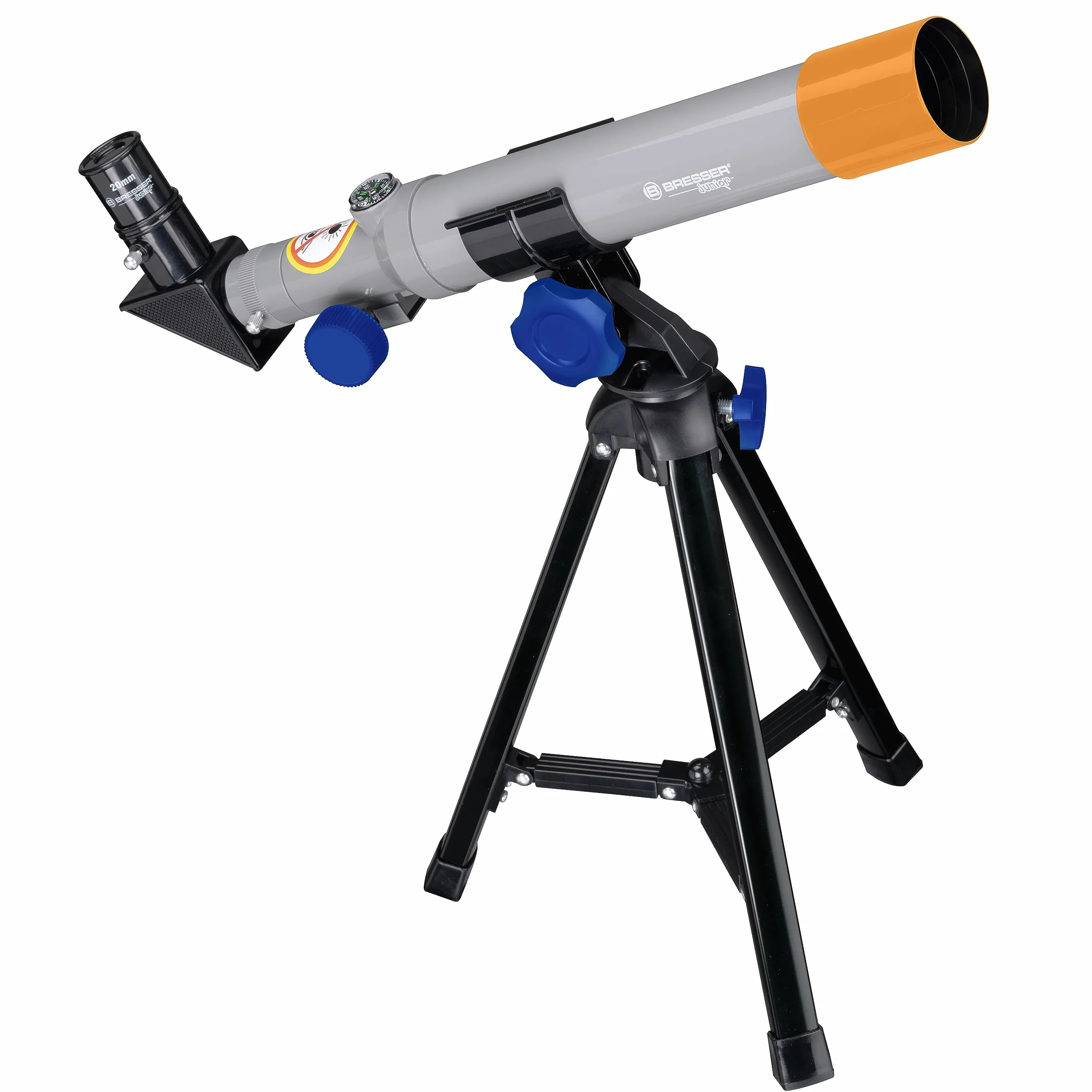 Bresser Zestaw mikroskopu i teleskopu Junior z mikroskopem 40x640x i teleskopem 40/400 mm dla dzieci od 8 lat