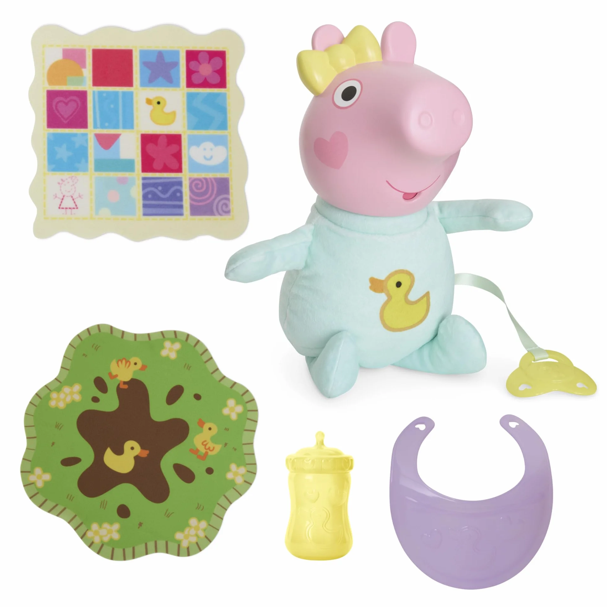 Peppa Pig Interaktywna Lalka Świnka Peppa Chrumkanie i Przytulanie Evie