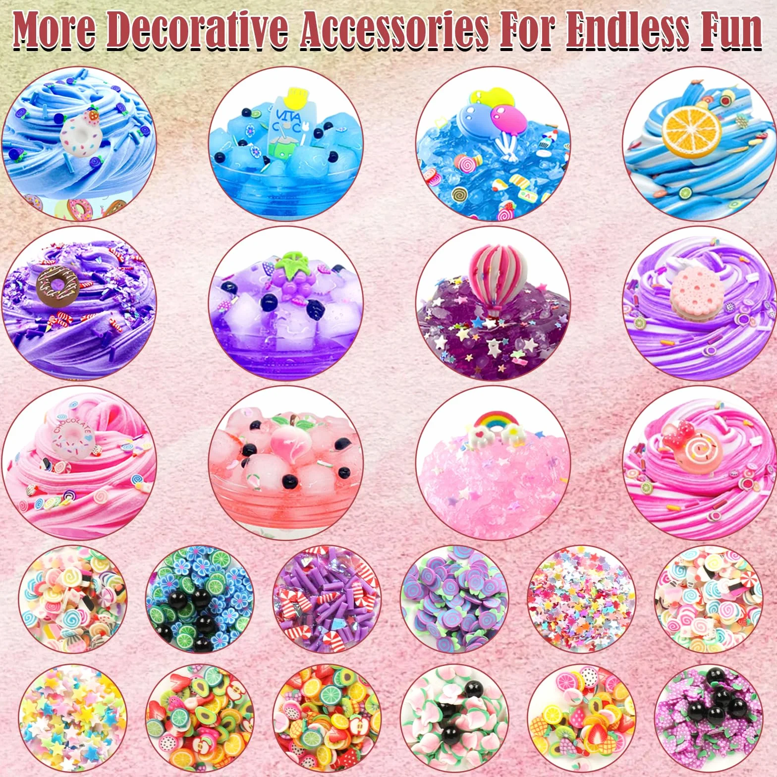 12 sztuk 70 ml Slime Set 12 kolorów masła Slime i Clear Slime, zestaw do samodzielnego wykonania dla dzieci, na urodziny, Halloween, Boże Narodzenie, prezent dla dziewcząt i chłopców