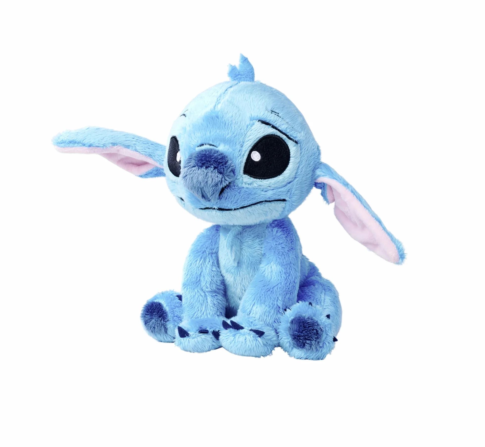 Simba 6315876953 Disney Stitch 25 cm Oficjalna licencjonowana Przytulanka, miękka postać z serii filmów animowanych Lilo i Stitch, odpowiednia dla niemowląt od pierwszych miesięcy życia