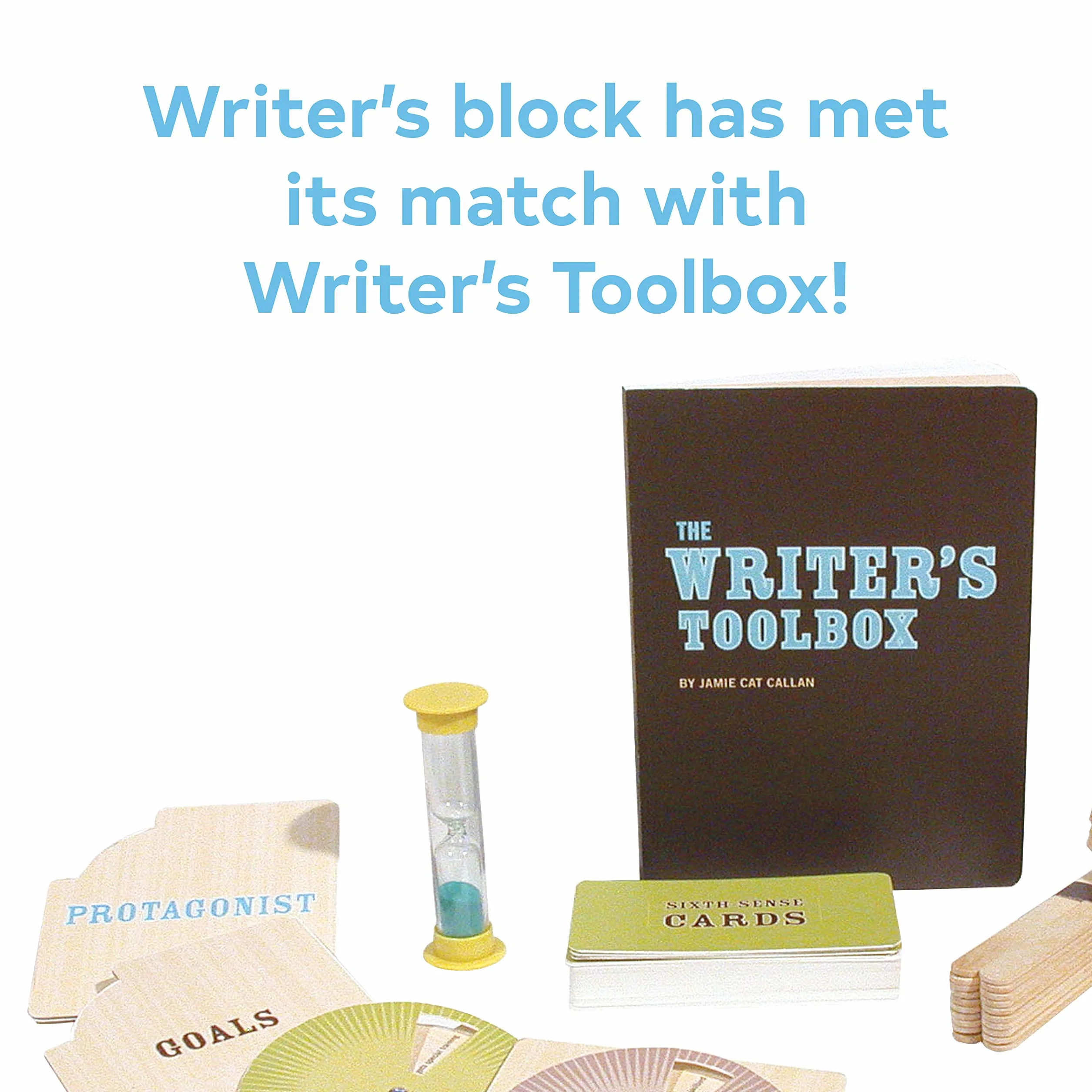 The Writer's Toolbox: Creative Games and Exercises for Inspiring the 'Write' Side of Your Brain: (Writing Prompts, Writer Gifts, Writing Kit Gifts)