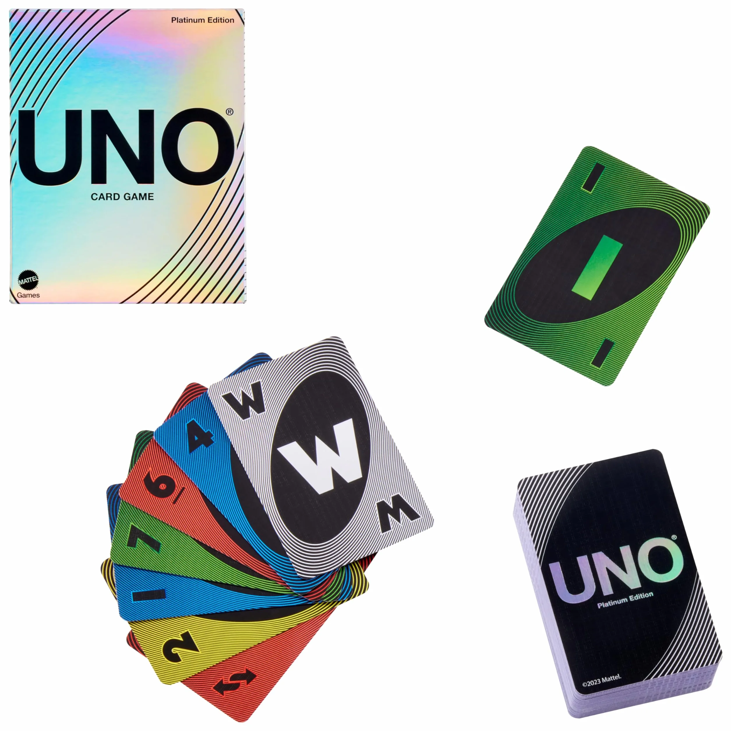 Mattel Games UNO Platinum Edition gra karciana HPY61