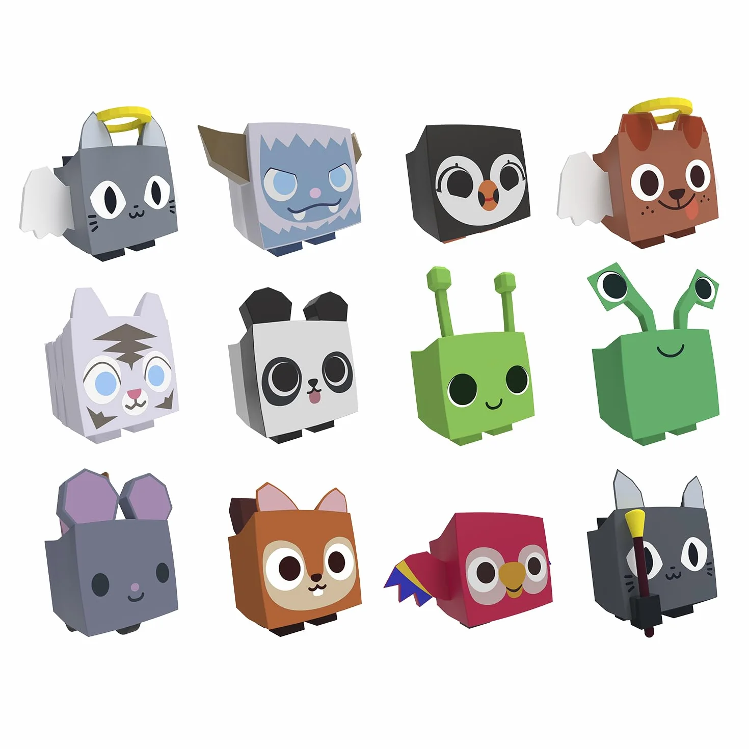 Pet Simulator - Core Minifigure 4-pak - Wave 2