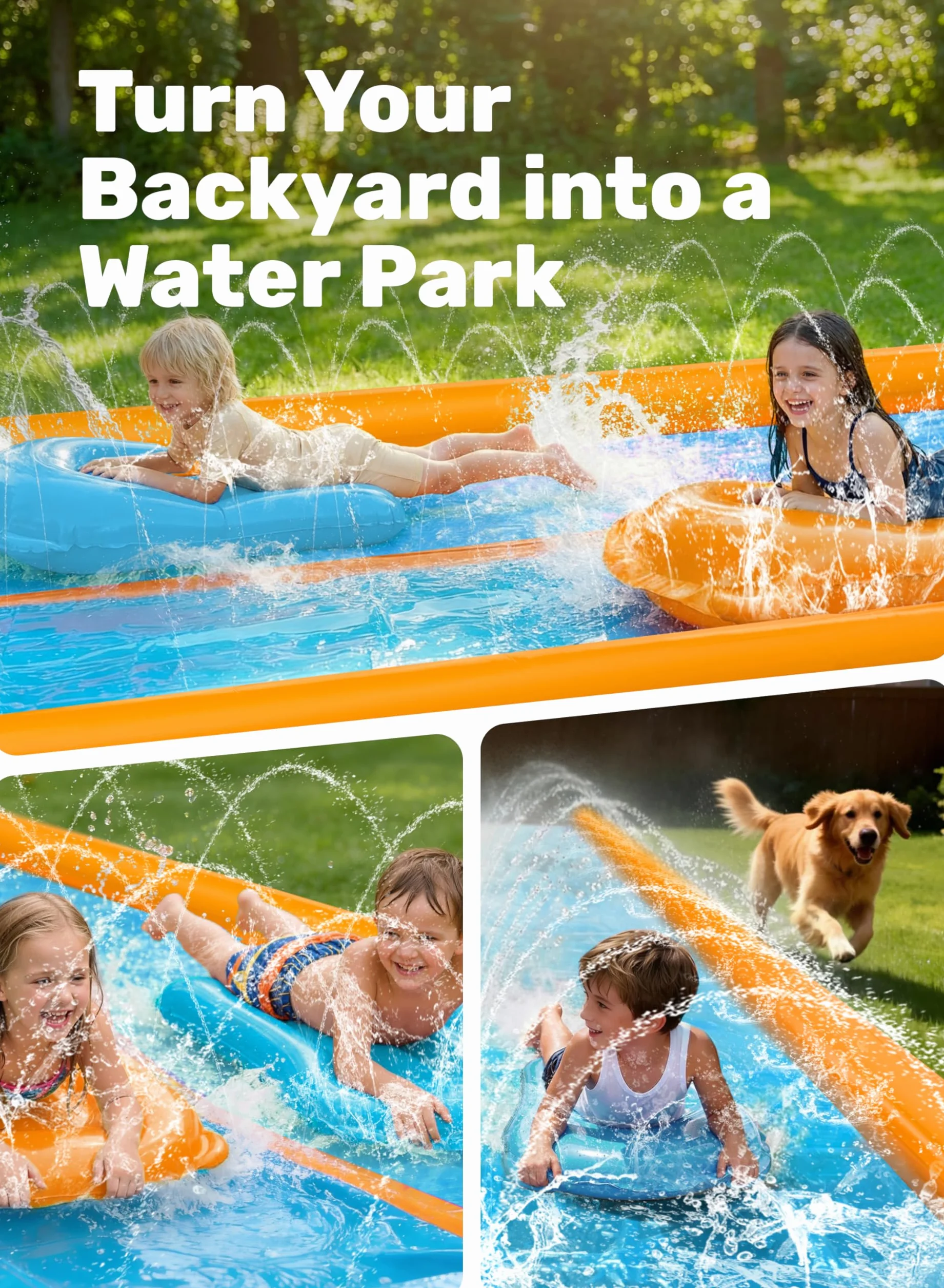 Sloosh Lawn Water Slide