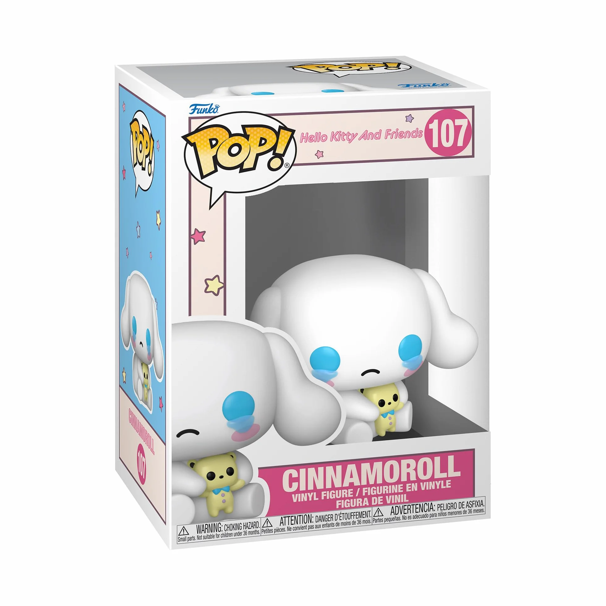 Funko Pop! Sanrio: Hello Kitty - (Kuromi + 20th) - Cinnamoroll - (MY) - Figurka kolekcjonerska winylowa - pomysł na prezent, oficjalny towar - zabawki dla dzieci i dorosłych - Anime Fans