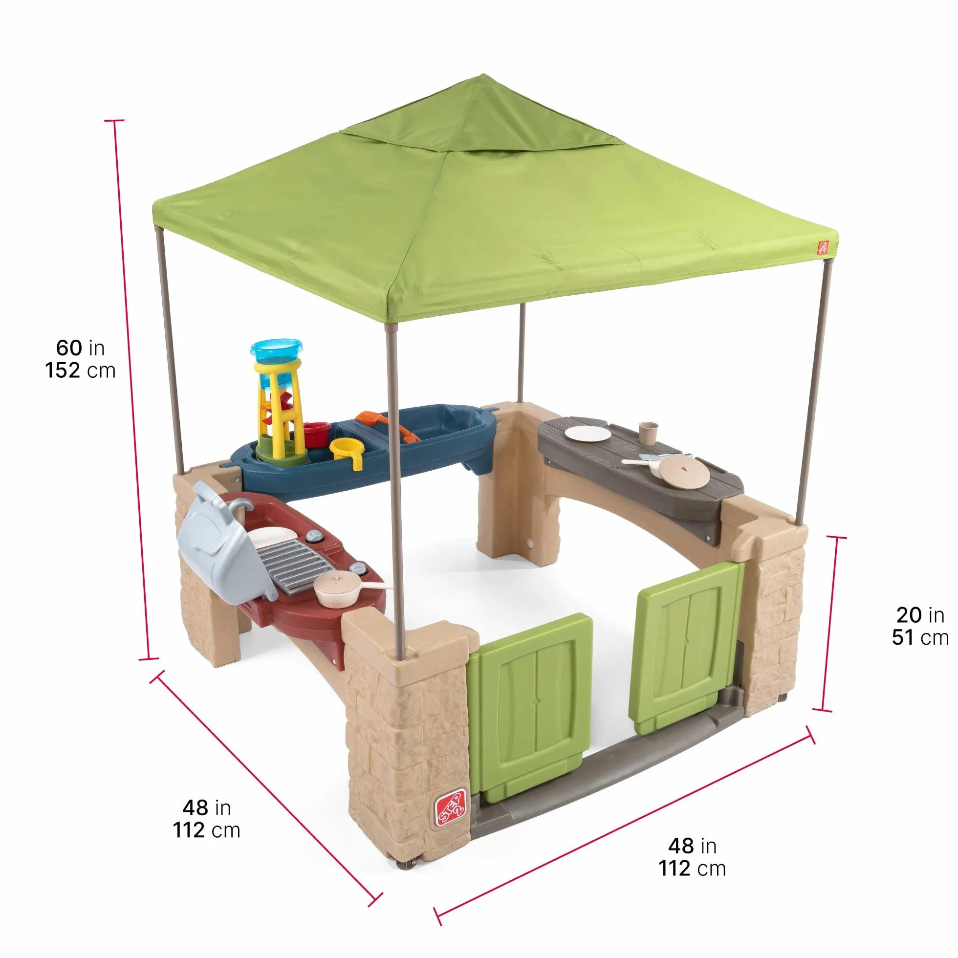Step2 Patio z baldachimem All Around Playtime 874100