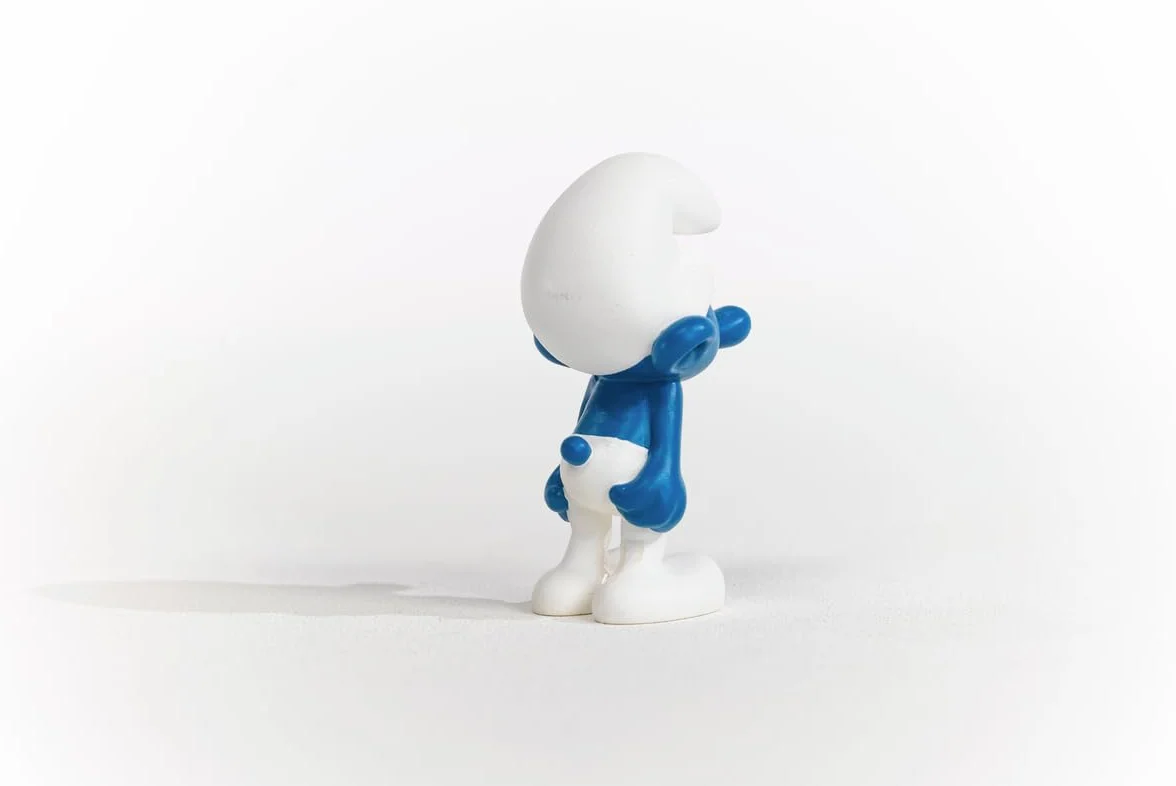 Schleich Smerfy 20836 Figurka Smerf Maruda Kolekcjonerska 3x3x5 cm