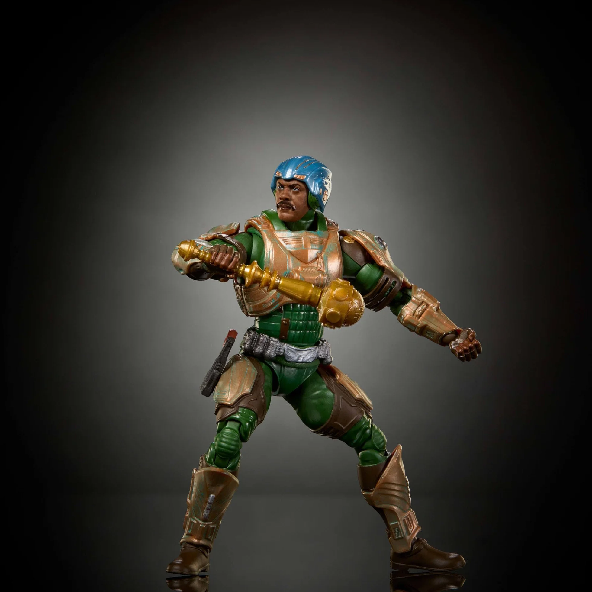 Masters of the Universe Chronicles Władcy Wszechświata Film 2026 Man At Arms Zbrojny Rycerz Wojownik Figurka kolekcjonerska w skali 1:12 i akcesorium Zabawka filmowa 6+, JKJ25