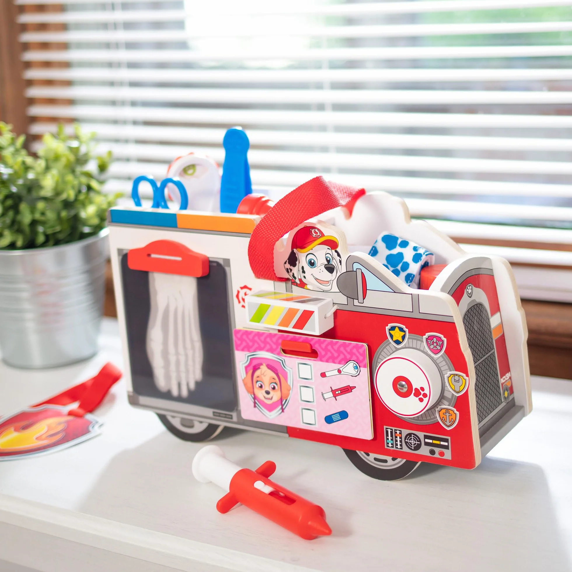 Paw Patrol Marshall'S Wooden Rescue Caddy
