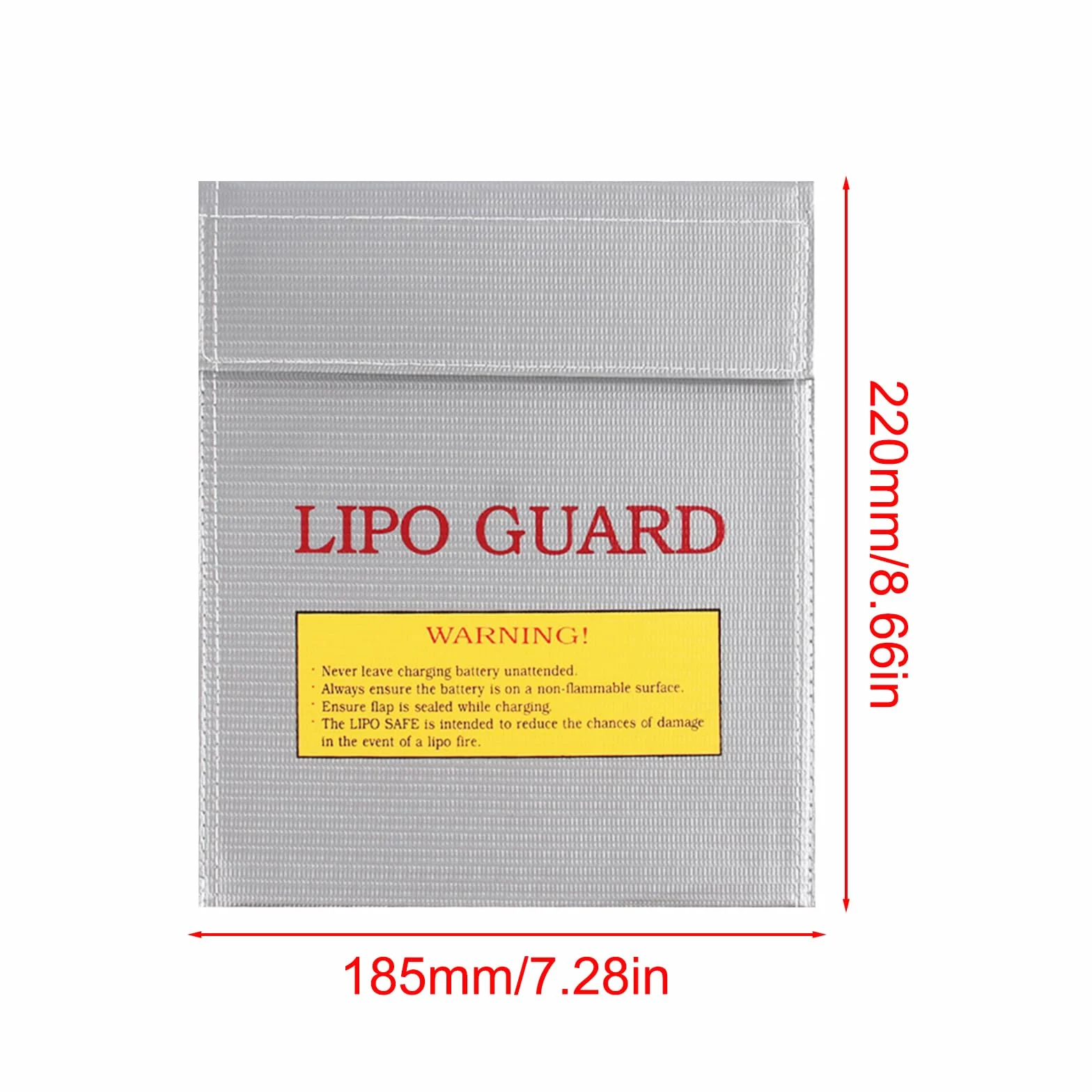 Lipo Safety Guard, 3 sztuki, torba bezpieczeństwa, ognioodporna, wodoszczelna, na baterie, gotówkę, paszport, biżuterię i inne wartościowe przedmioty
