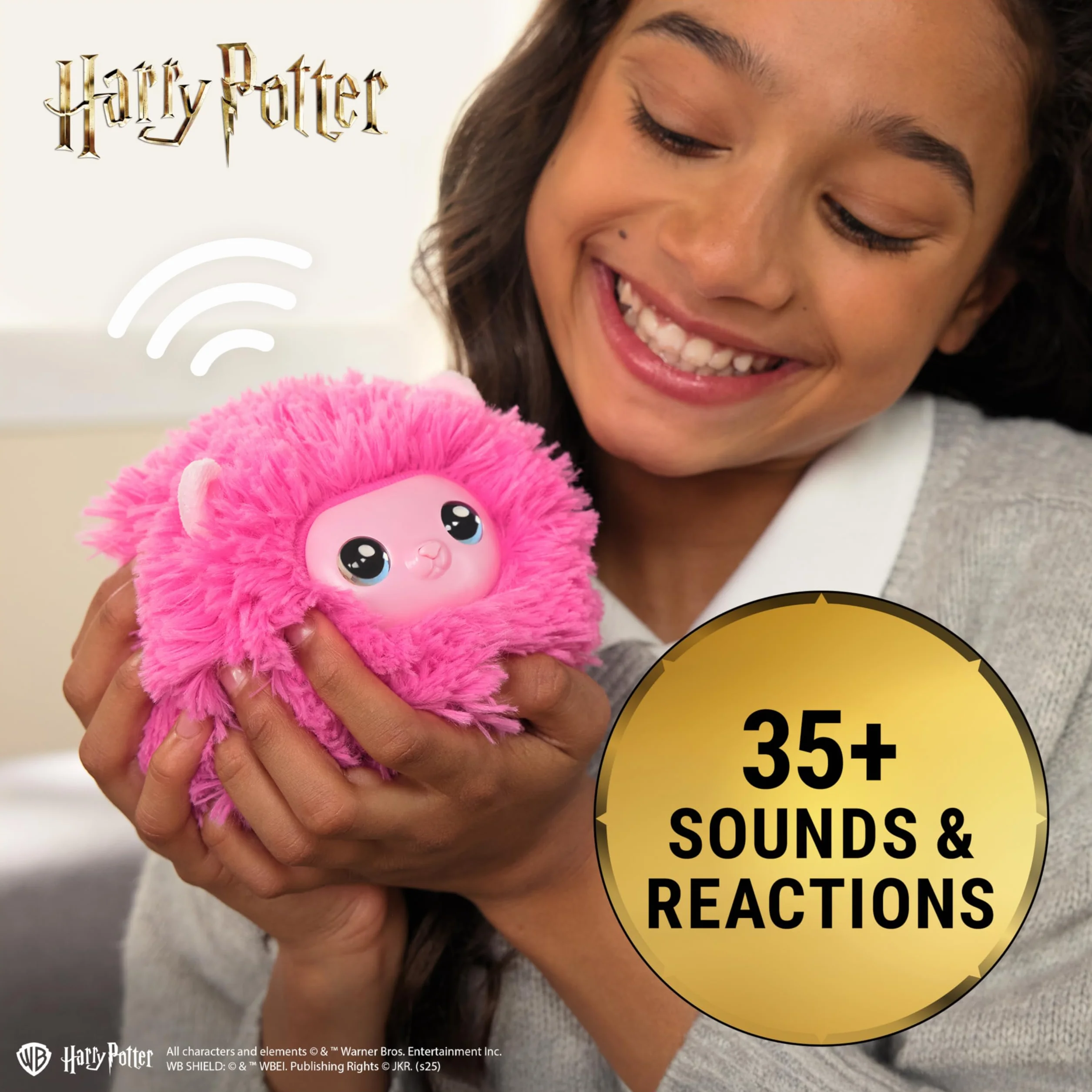 Wizarding World 6072710 Interactive Pygmy Puff, wielokolorowe