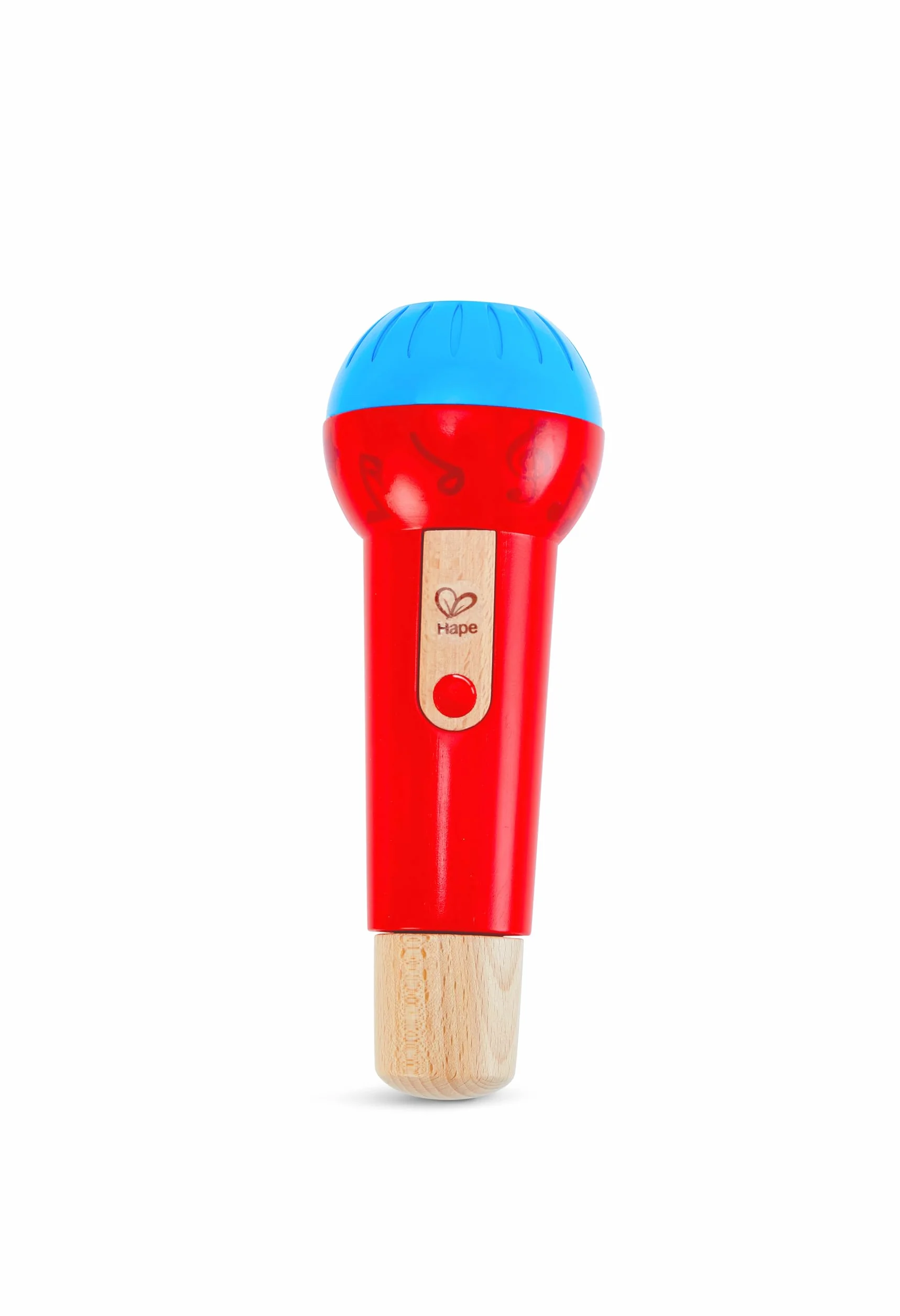 Hape Mighty Echo Microphone , Battery-Free Voice Amplifying Microphone Toy for Kids 1 Year and Up