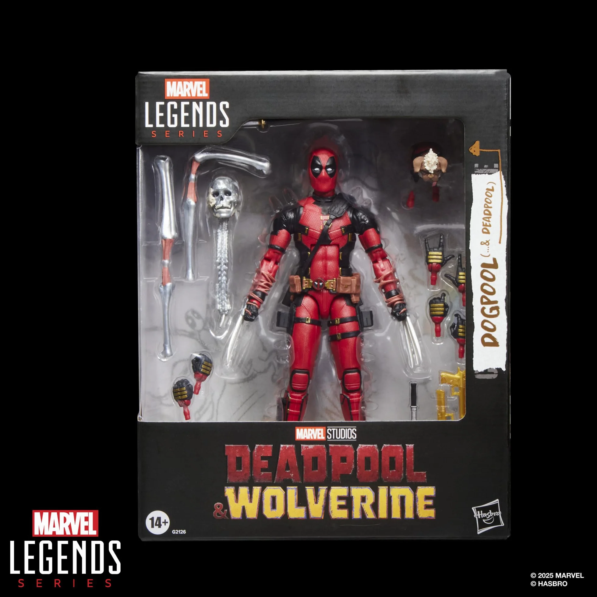 Dogpool i Deadpool z serii Marvel Legends, kolekcjonerskie figurki w skali 15 cm na prezent z filmu Deadpool & Wolverine wytwórni Marvela