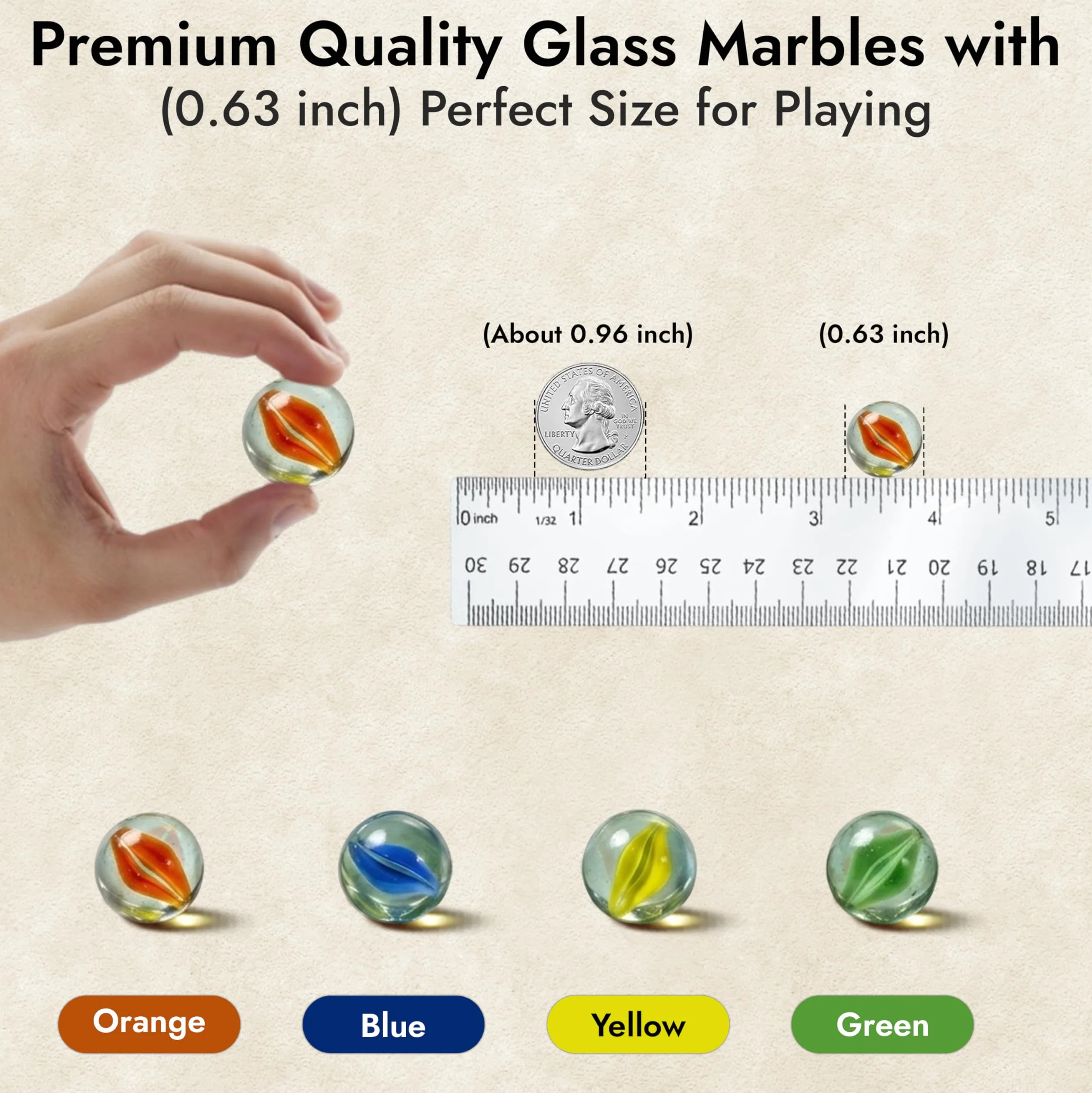 ARSUK Cat's Eye szklane murmeln ochrona przed uszkodzeniami zabawek sportowych i outdoorowych (kolor Marbles_40 szt.