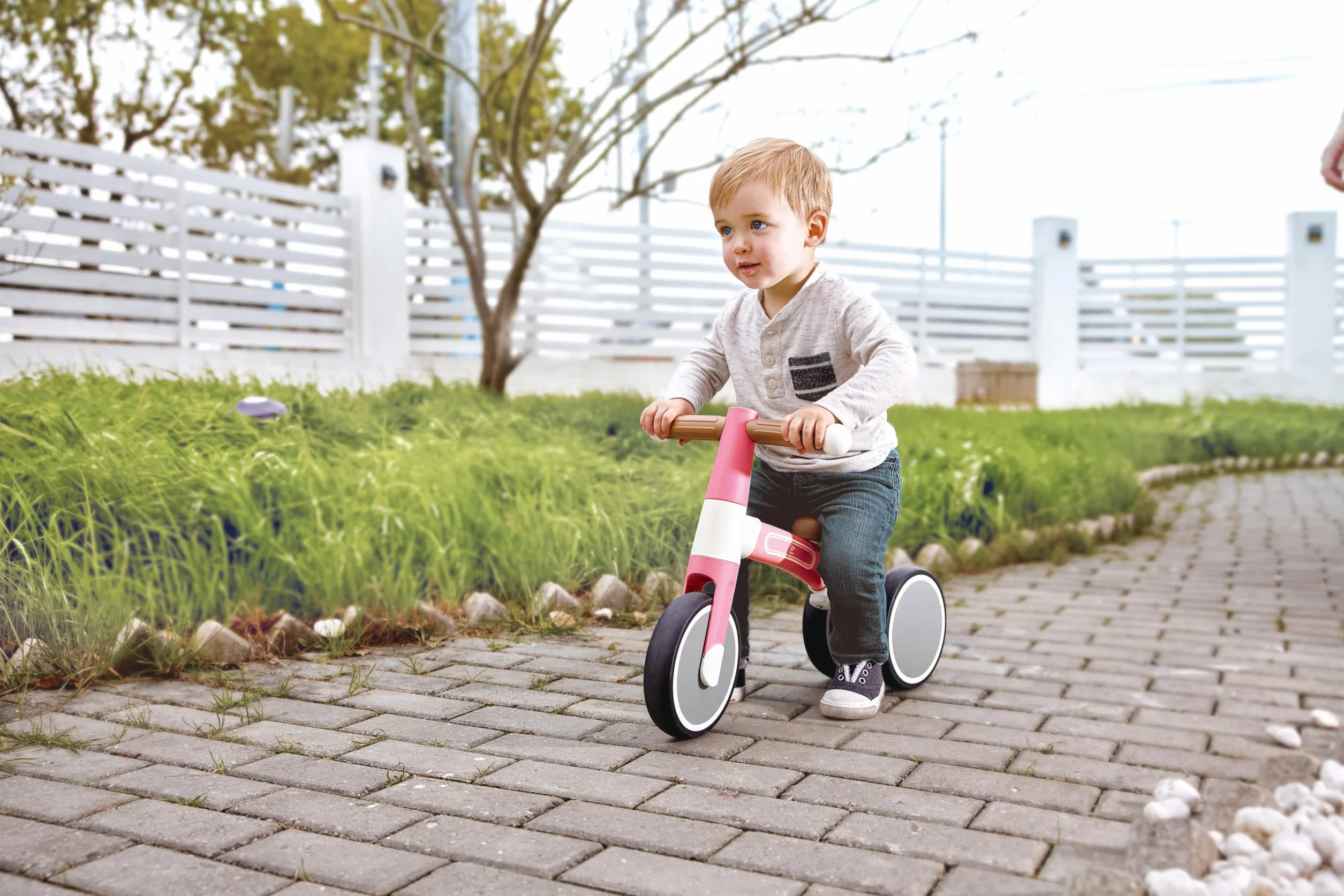 Balance Bike, Pink, Made of Aluminium, Hape My First Balance Bike. 12 months +
