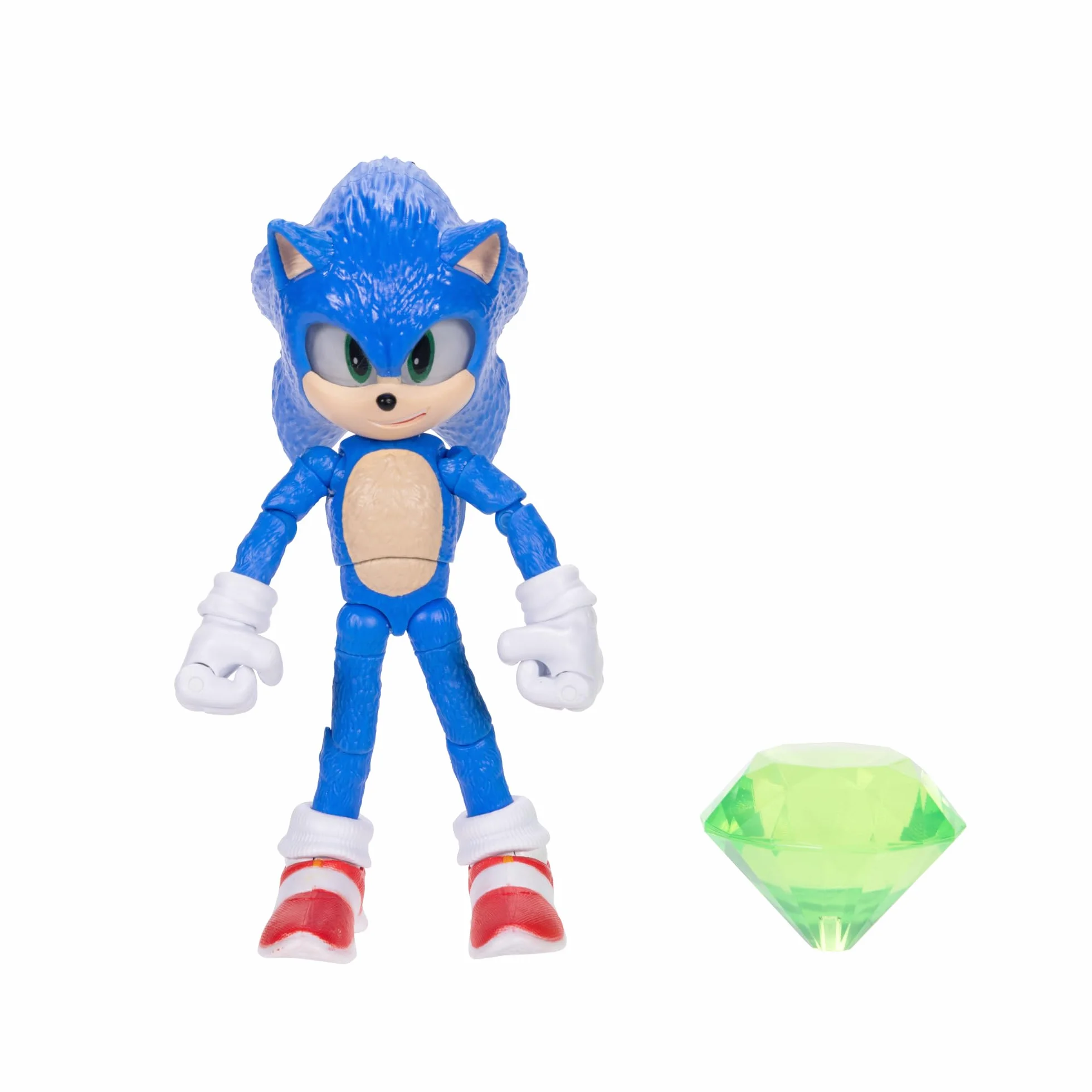 Film Sonic 3 - Figurki 5 cali: Sonic with Emerald Wave 3