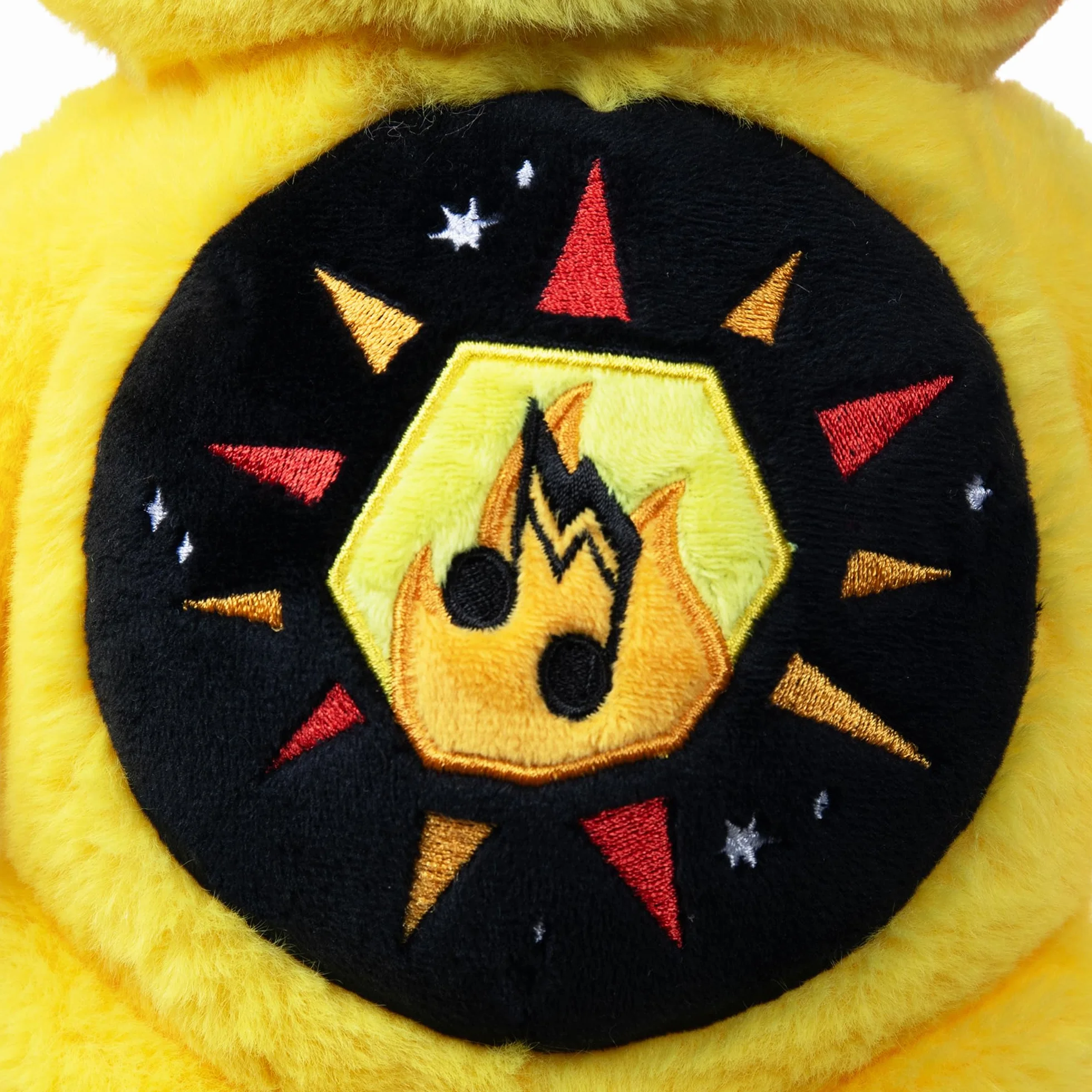 Basic Fun Care Bears 22 cm Maskotka Pluszowa Rock Theme – Funshine Bear – Edycja ekologiczna – Dla dzieci i fanów
