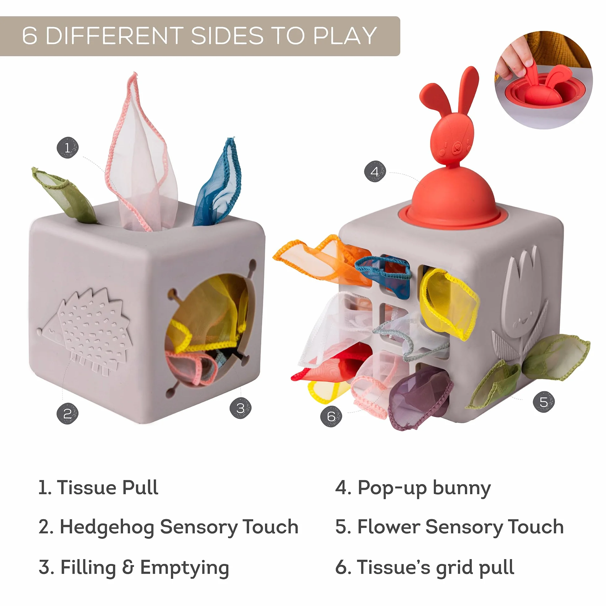 Taf Toys 13405 – pudełko na chusteczki typu pop-up