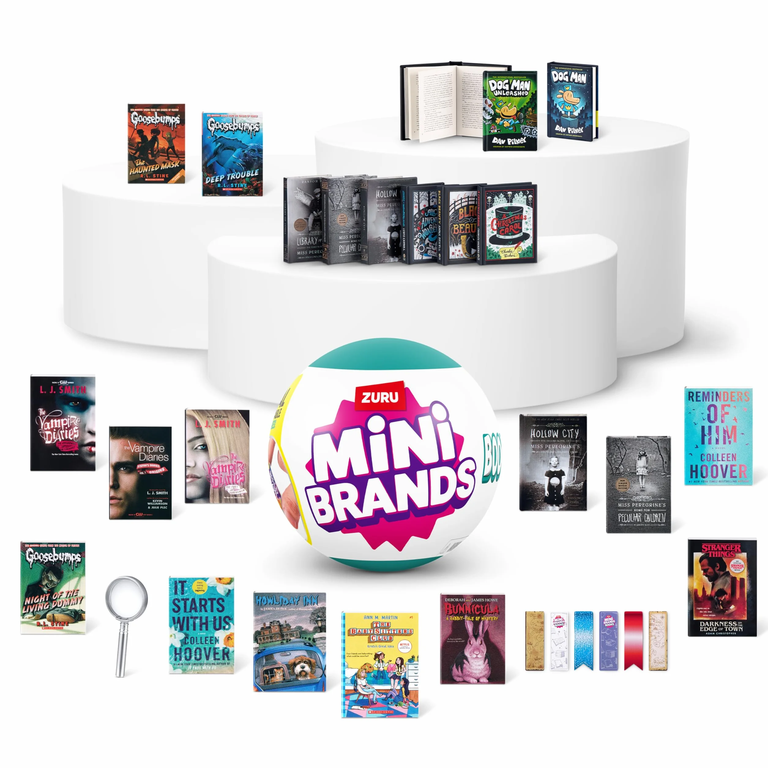 Mini Brands 77493 (pojedyncze kapsułki) mini książki, seria 1