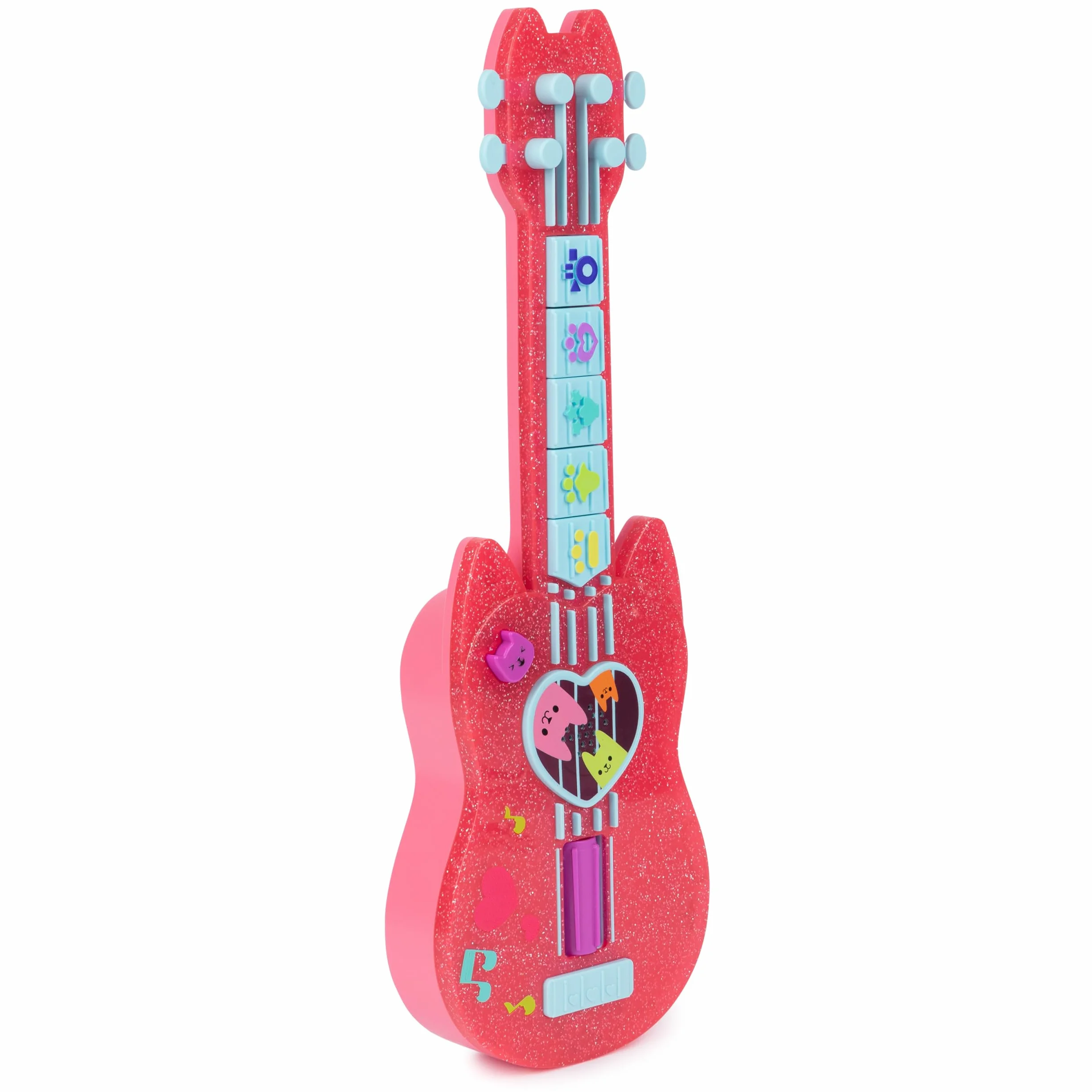 Gabby i Magiczny Dom Interaktywne ukulele Gitara dziecięca Muzyka dla dzieci Zabawka od 3 lat