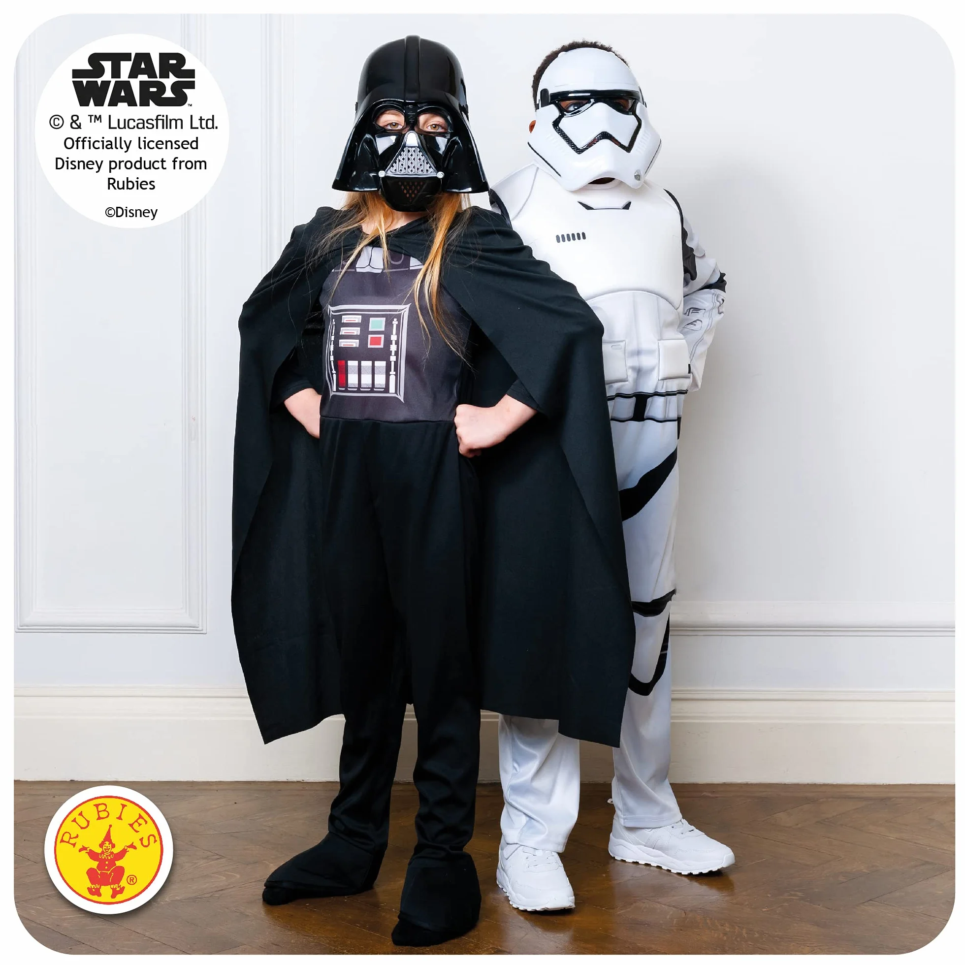 Rubie's Official Disney Star Wars Darth Vader Klasyczny Kostium dla Dzieci