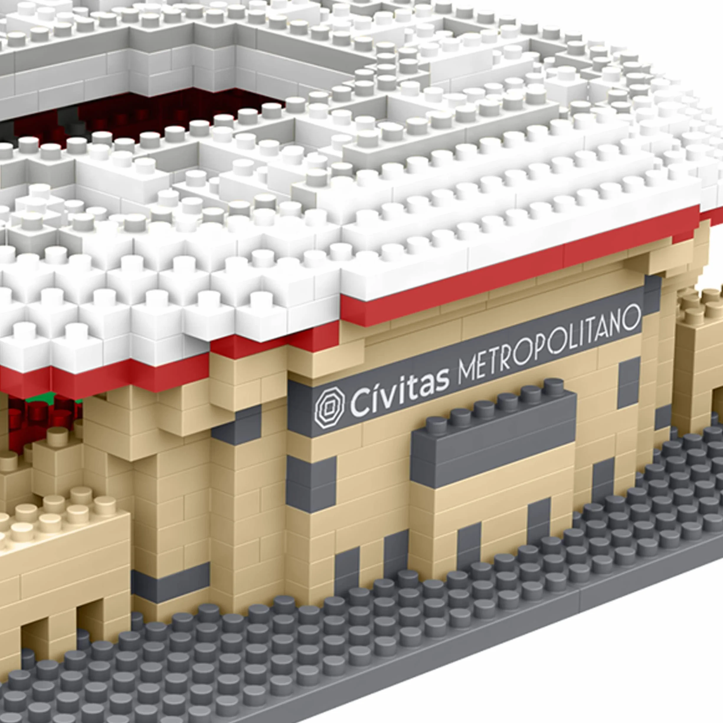 FOCO Oficjalnie licencjonowany model stadionu Mini-BRXLZ (Atletico Madrid FC)