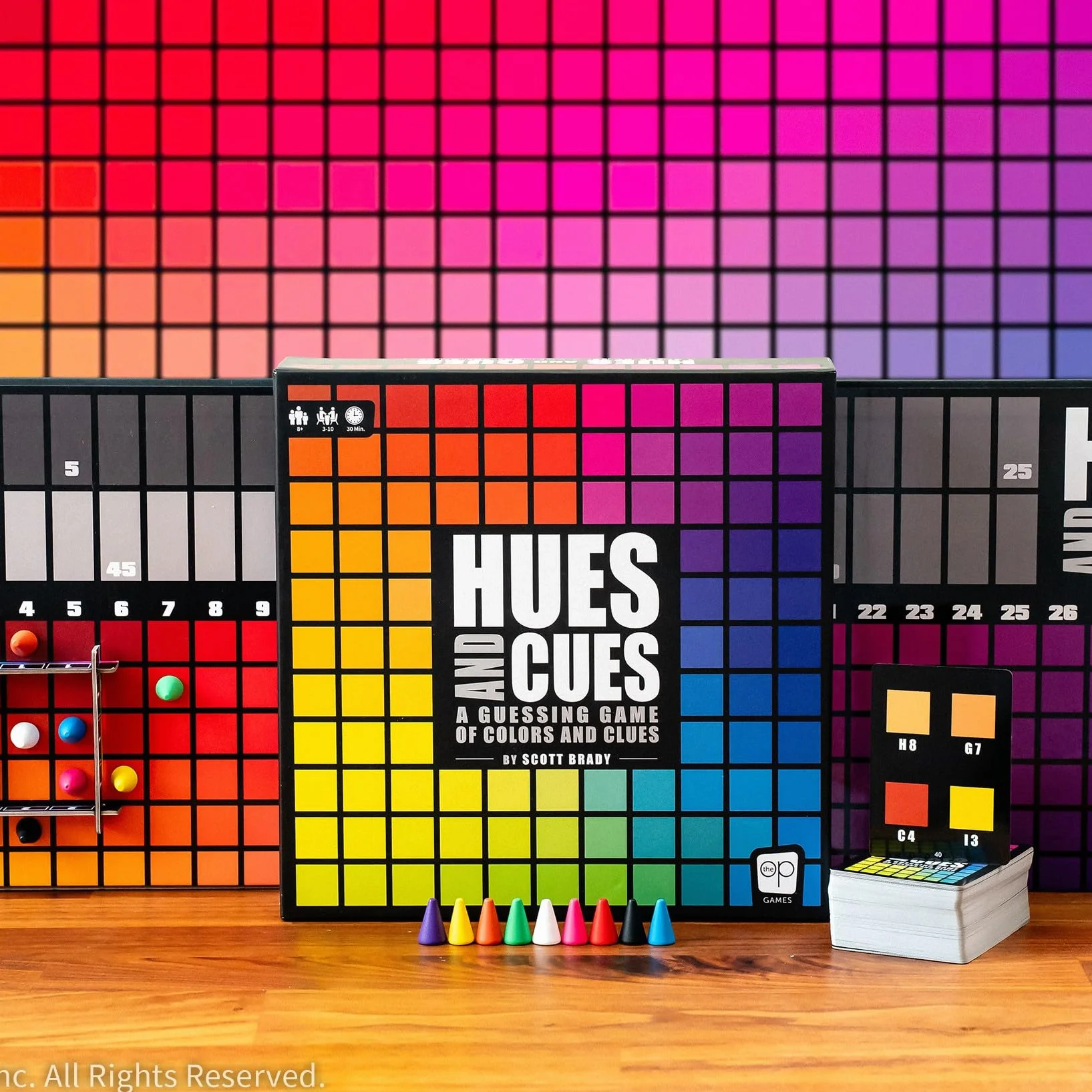 Usaopoly Hues And Cues Gra Planszowa, Wielokolorowy, od 8 lat