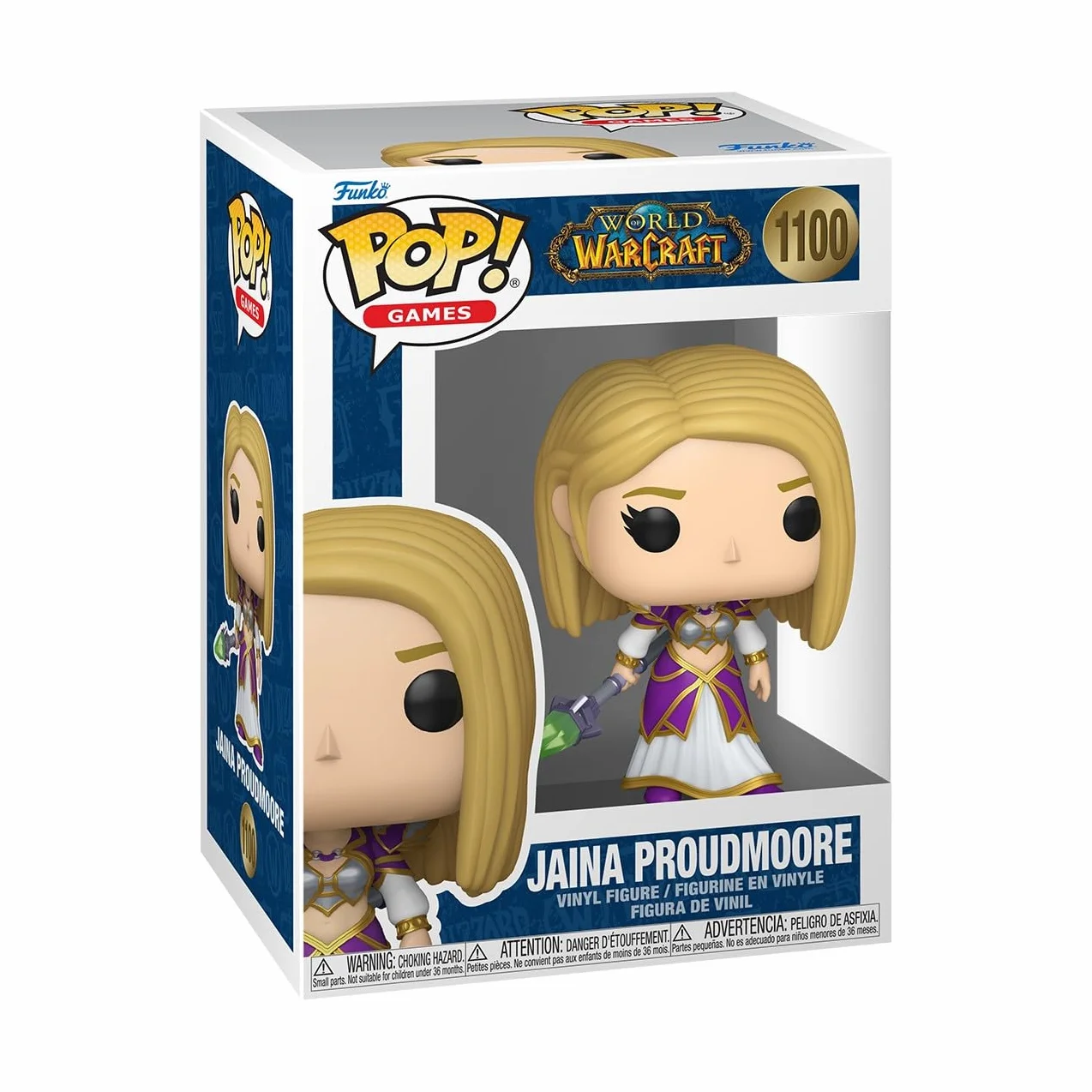 Funko Pop! Games: World Of Warcraft - Jaina Proudmoore - kolekcjonerska figurka winylowa - pomysł na prezent - oficjalny towar - zabawki dla dzieci i dorosłych - gry wideo Fani