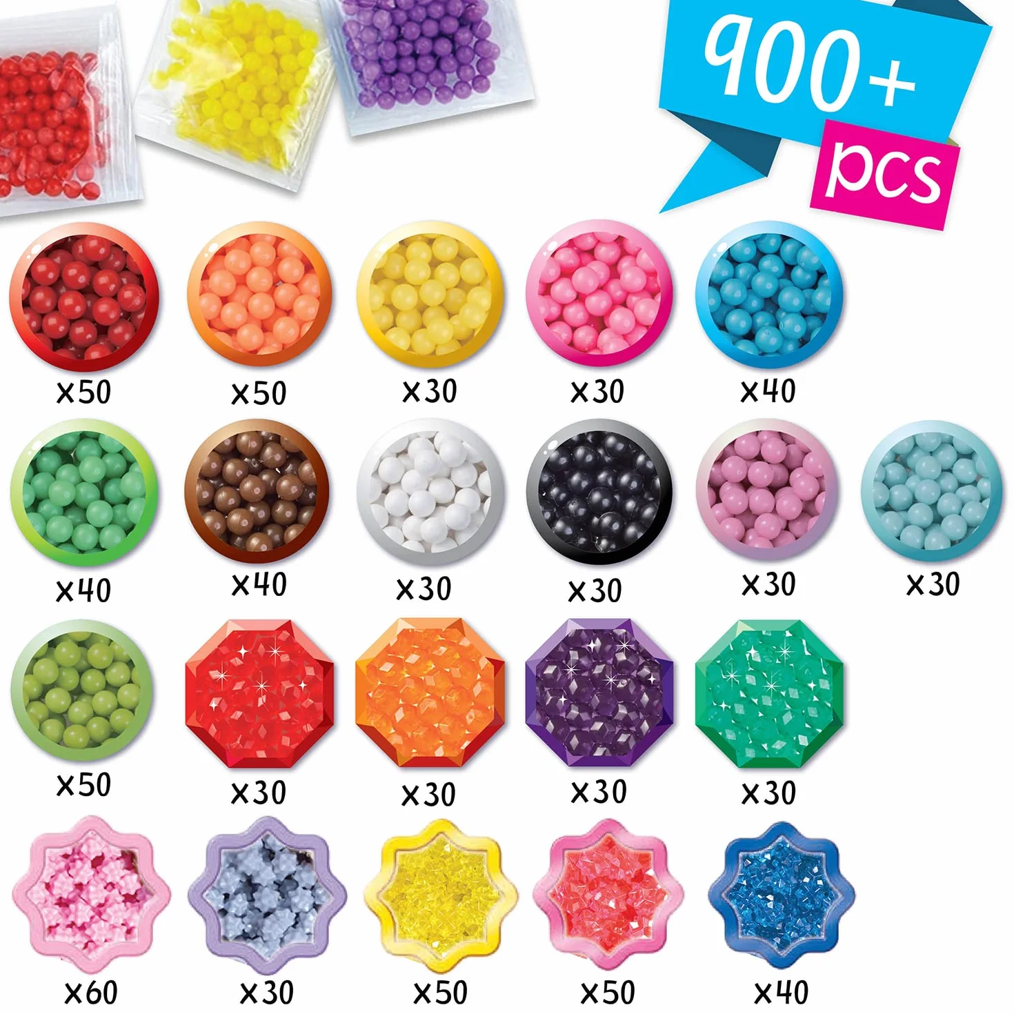 Aquabeads 31912 Zestaw startowy w walizce - zestaw do majsterkowania