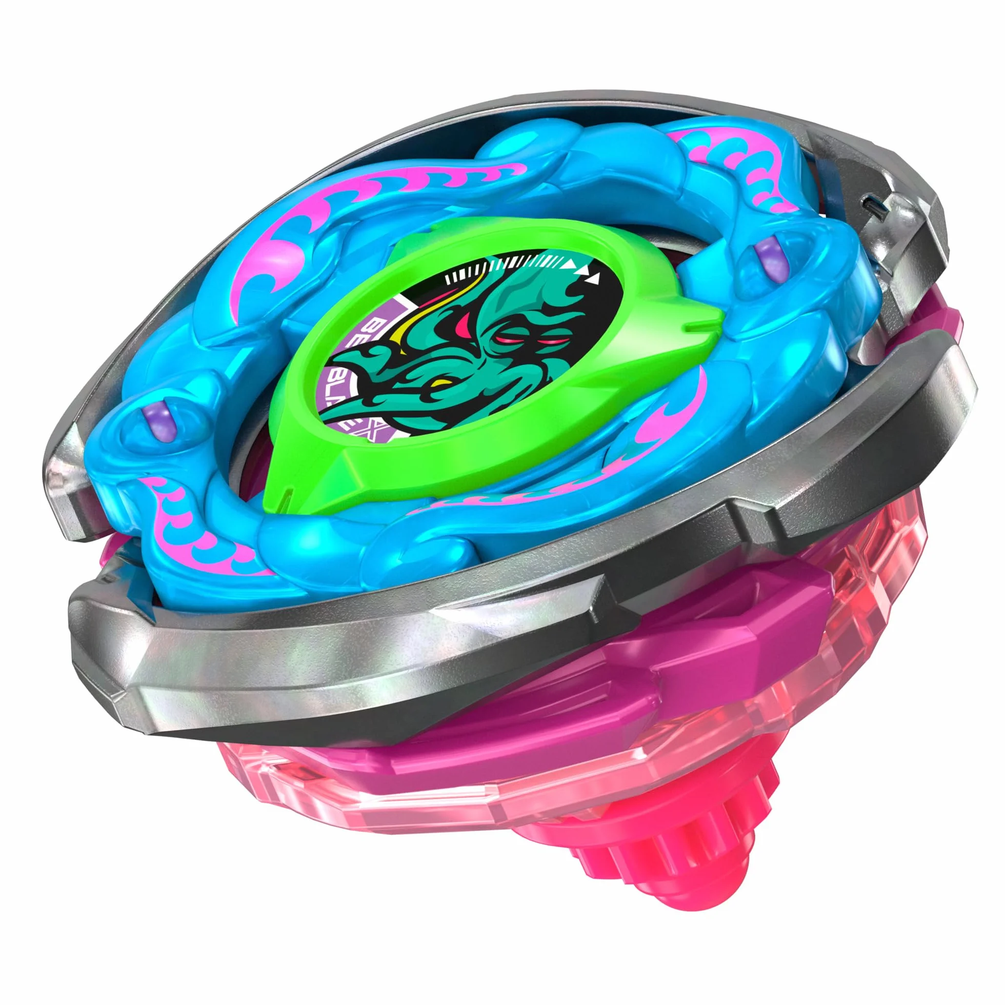 Pakiet startowy Beyblade X Wriggle Kraken S 3-85O CX, bączek i wyrzutnia