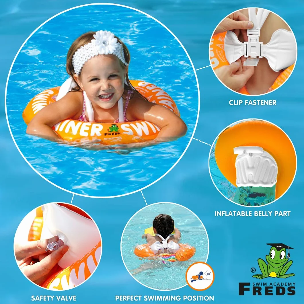FREDS SWIM ACADEMY Trenażer Swimter 'Classic' (SwiMTRAINER "Classic" pomarańczowy)