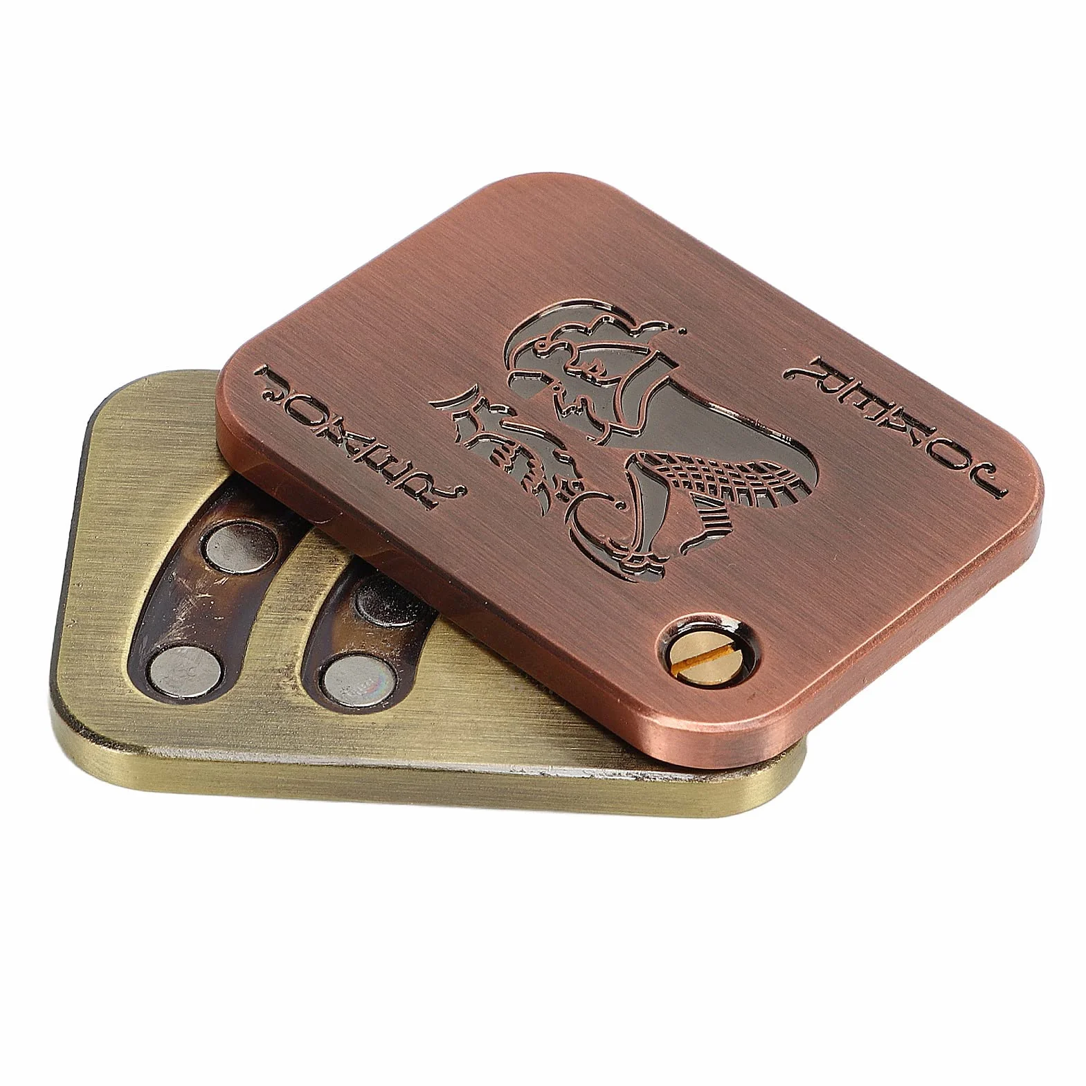 Metal Poker Fidget Slider, ADHD Push Slider Toy Autyzm LęK Zabawki Antystresowe Metalowy Suwak Magnetyczny Adult Fidget Toys dla Studentów Pracownicy Biurowi Pracownicy Fizyczni