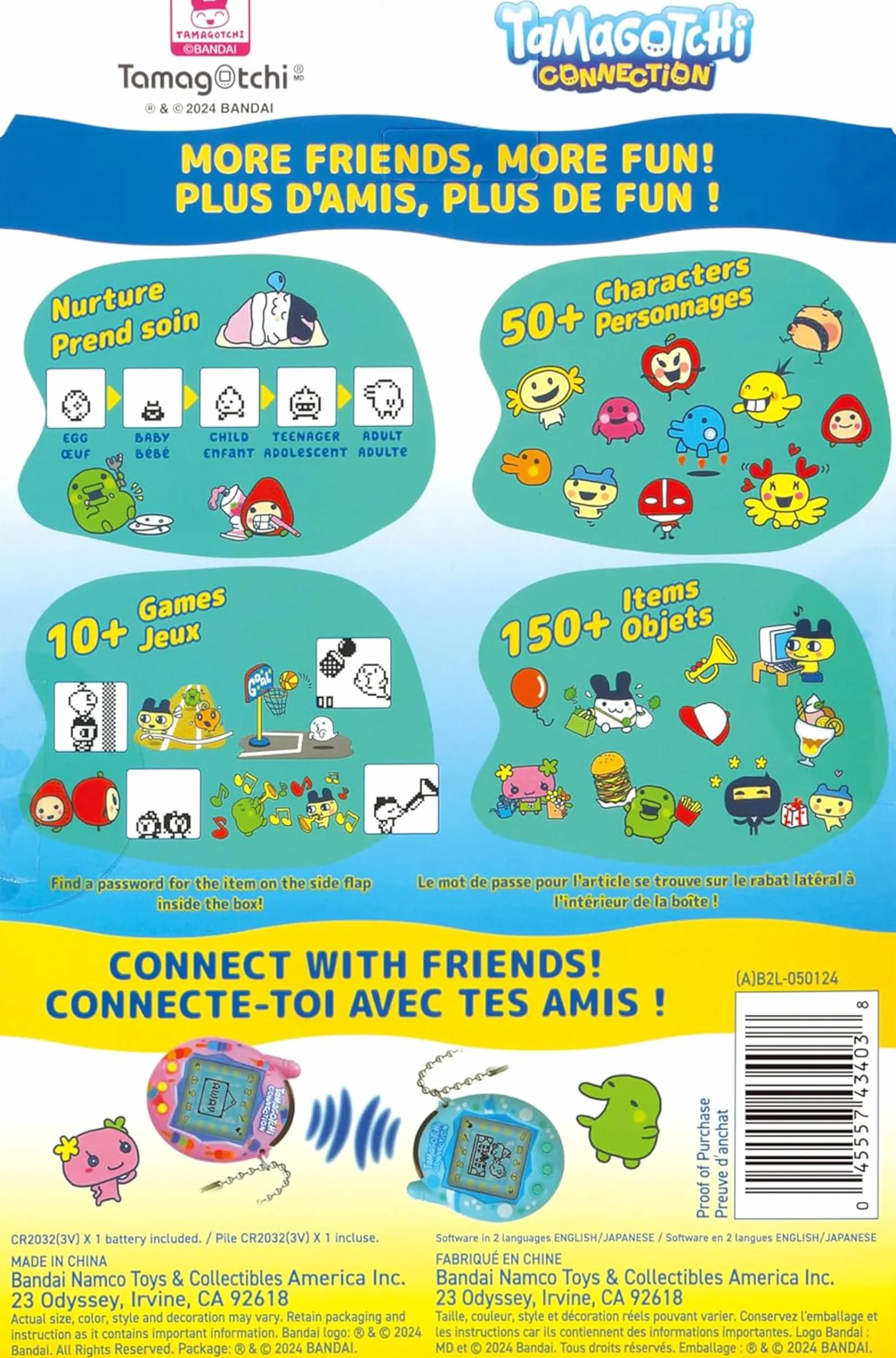 TAMAGOTCHI Bandai Connection Digital Pet Bubbles Shell Virtual Pet Electronic Toy With Infra-Red Connection For Shared Fun | Kids Toys For Girls And Boys Are Great Japanese Gifts
