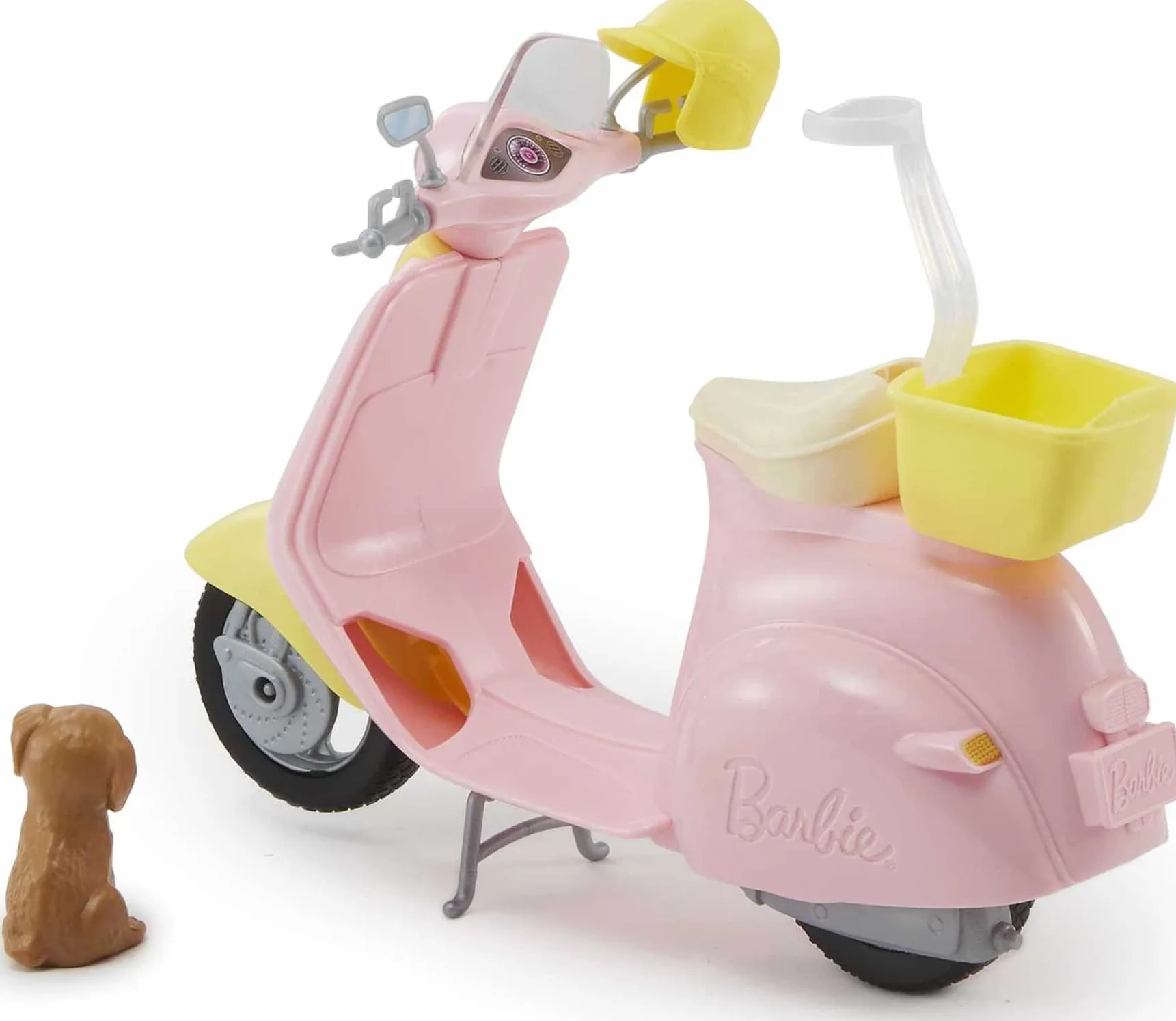 Barbie ​Lalka Skuter ze szczeniaczkiem FRP56